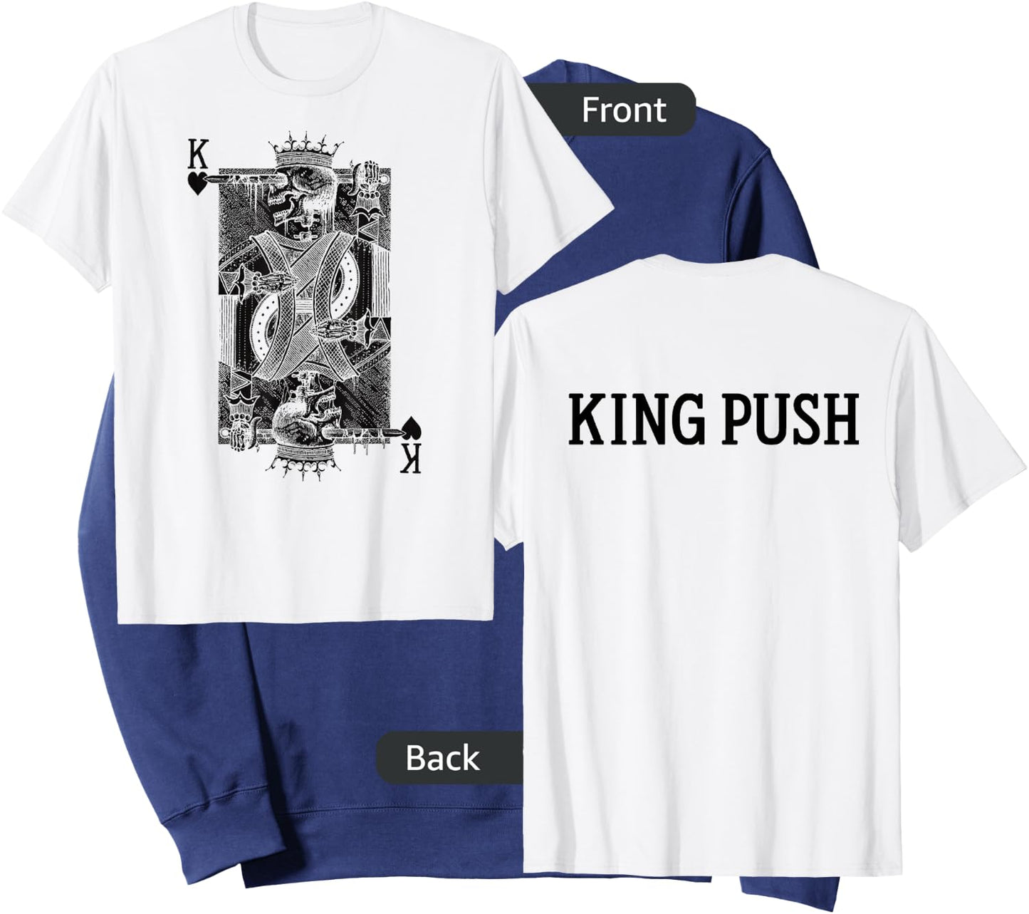 Official Pusha T Card Sweatshirt - Sweatshirt | Navy