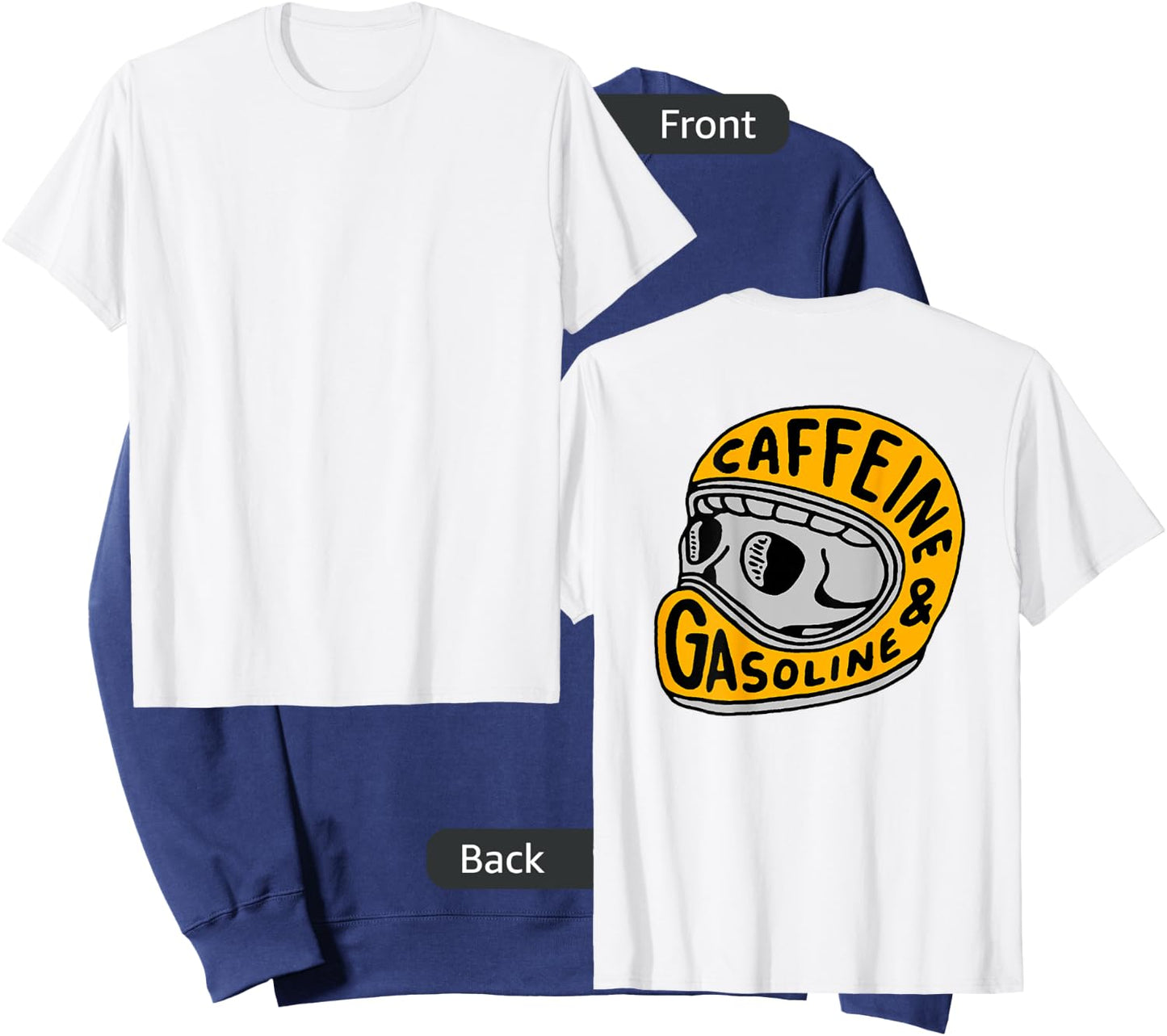 Caffeine and Gasoline Sweatshirt - Sweatshirt | Navy