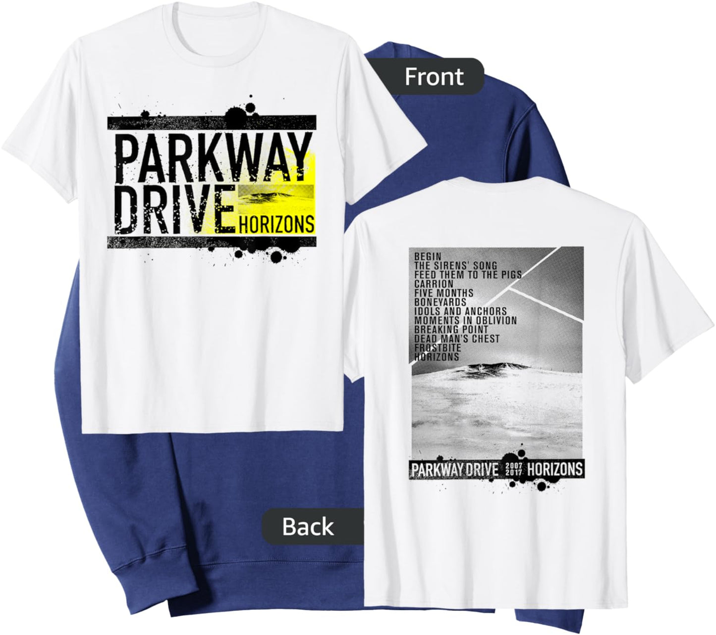 Parkway Drive - Official Merchandise - Horizons Sweatshirt - Sweatshirt | Navy