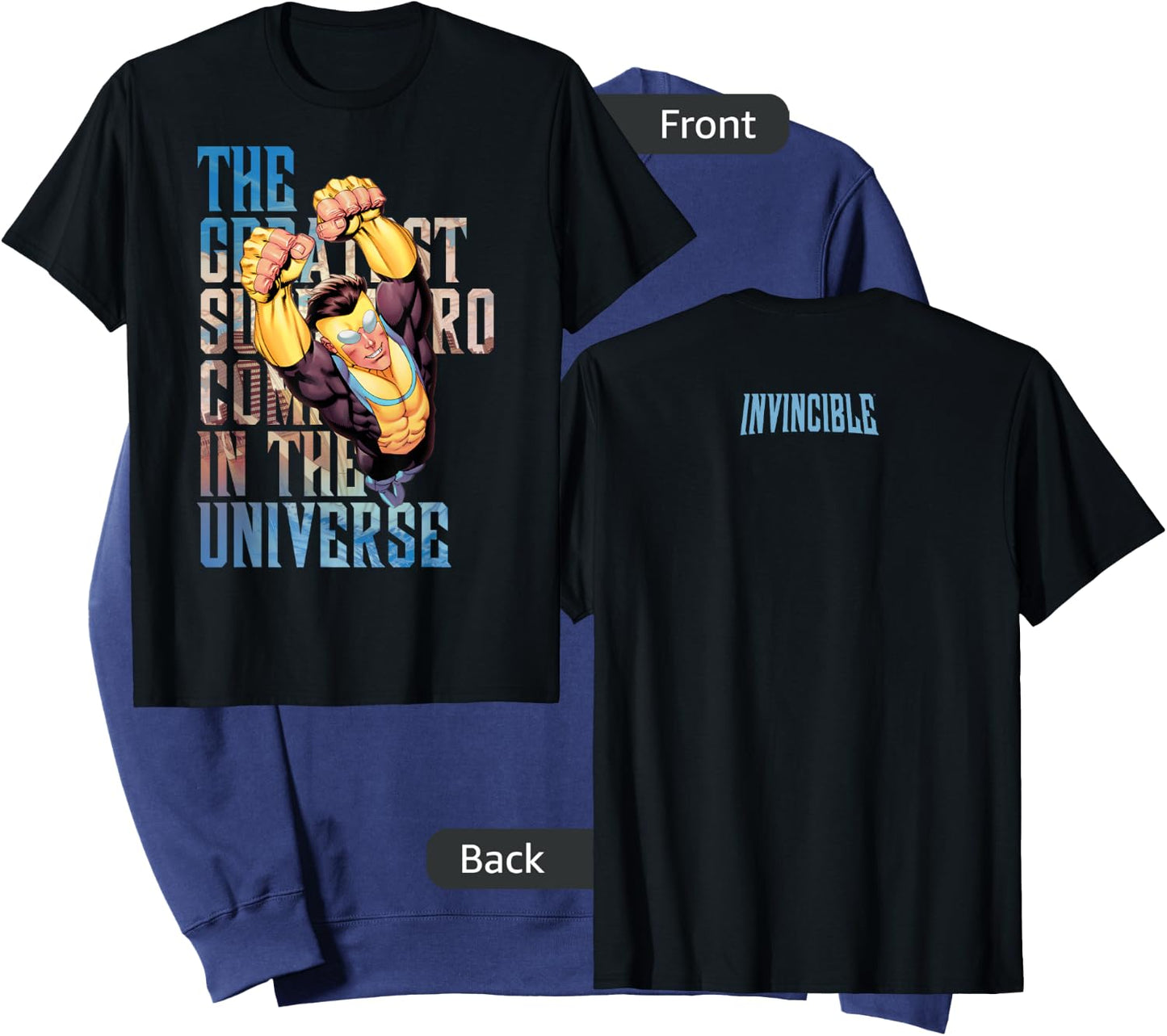 Invincible Greatest Comic - Invincible Sweatshirt - Sweatshirt | Navy