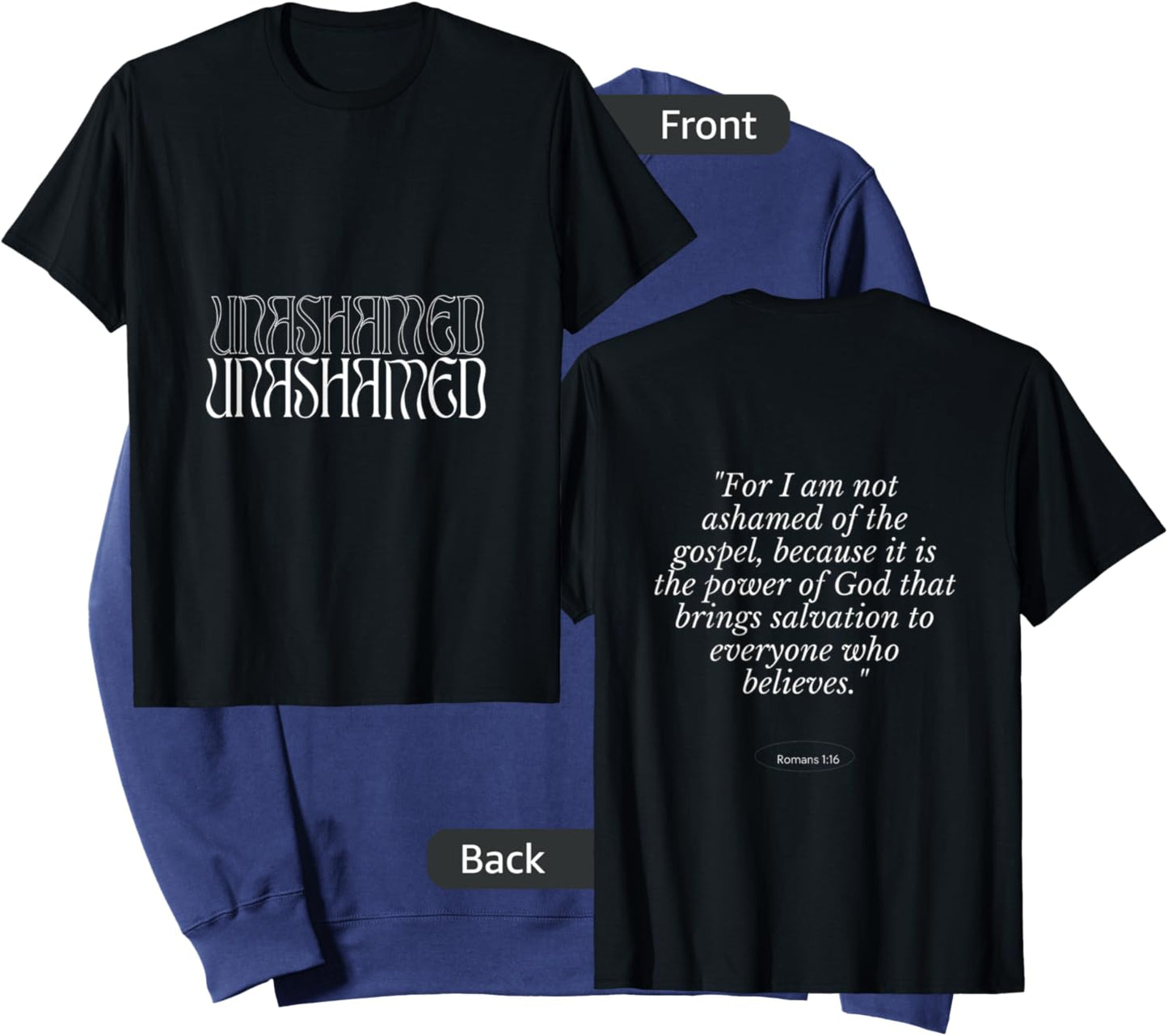 Unashamed Gospel Sweatshirt - Sweatshirt | Navy