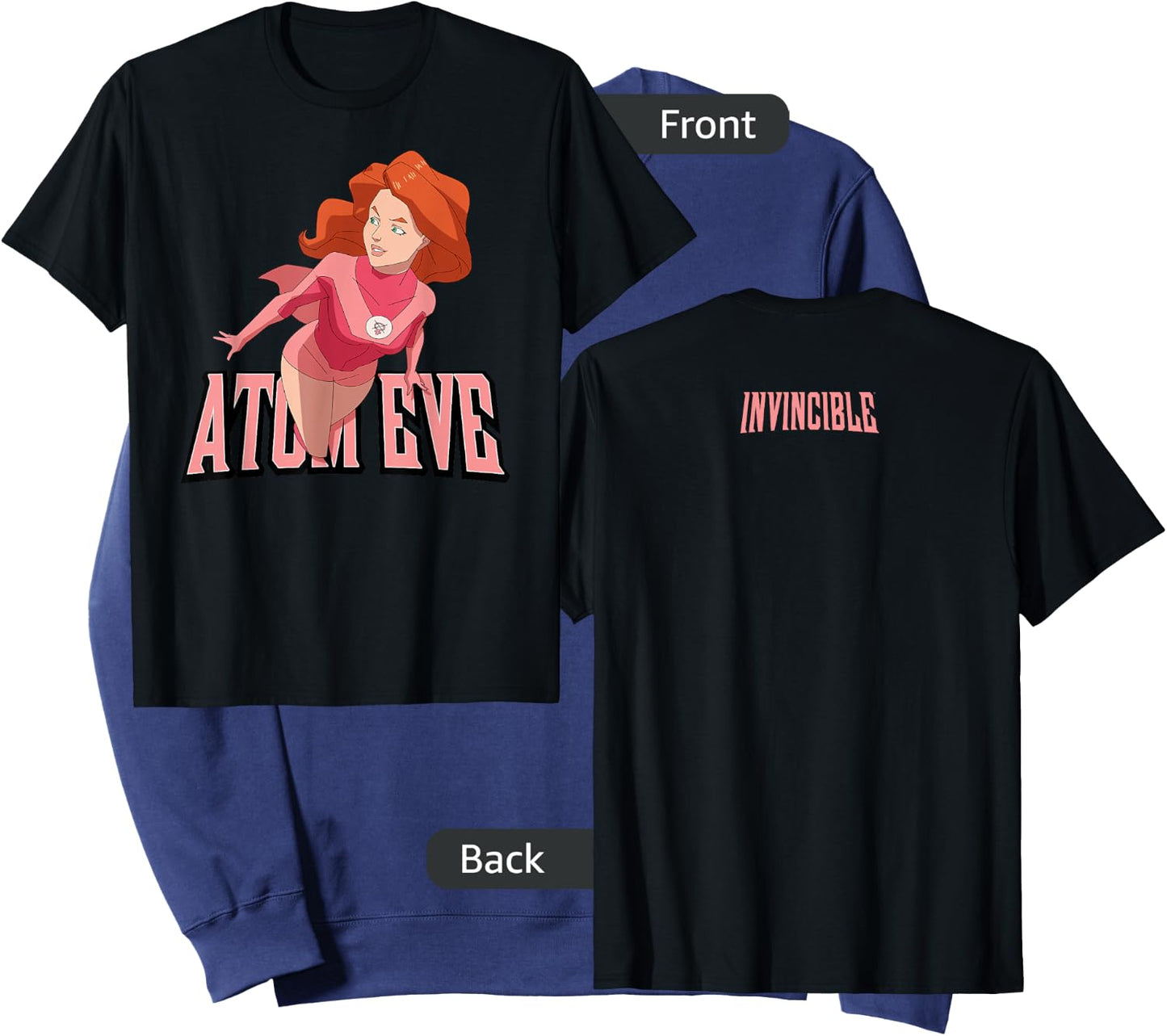 Invincible Animated - Atom Eve Sweatshirt - Sweatshirt | Navy