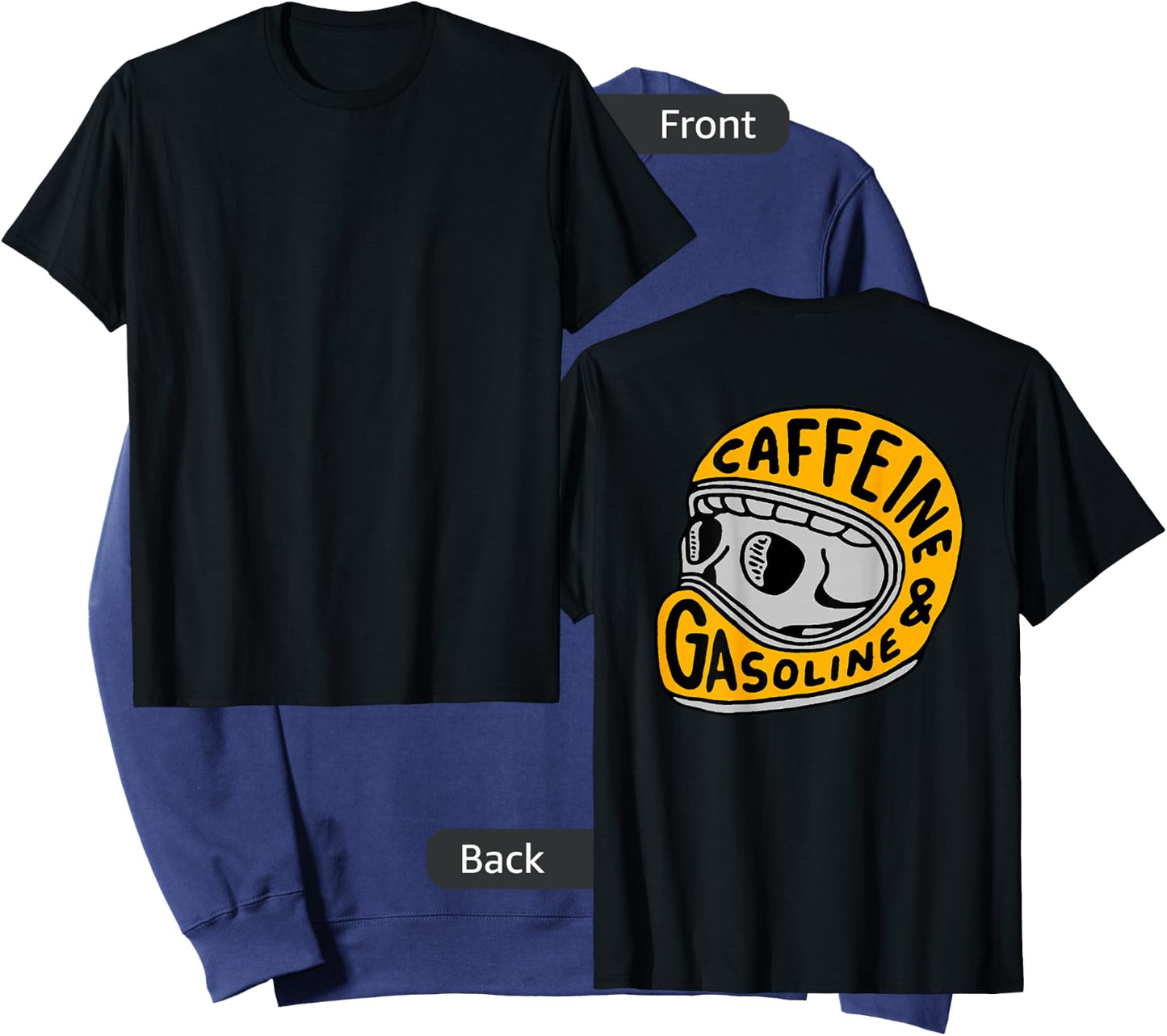 Caffeine and Gasoline Sweatshirt - Sweatshirt | Navy