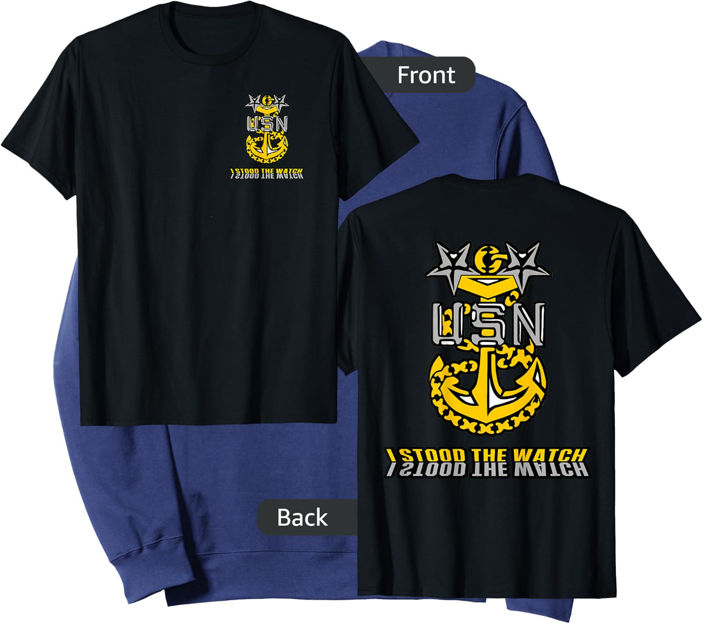 Navy MCPO - I Stood the Watch Sweatshirt - Sweatshirt | Navy