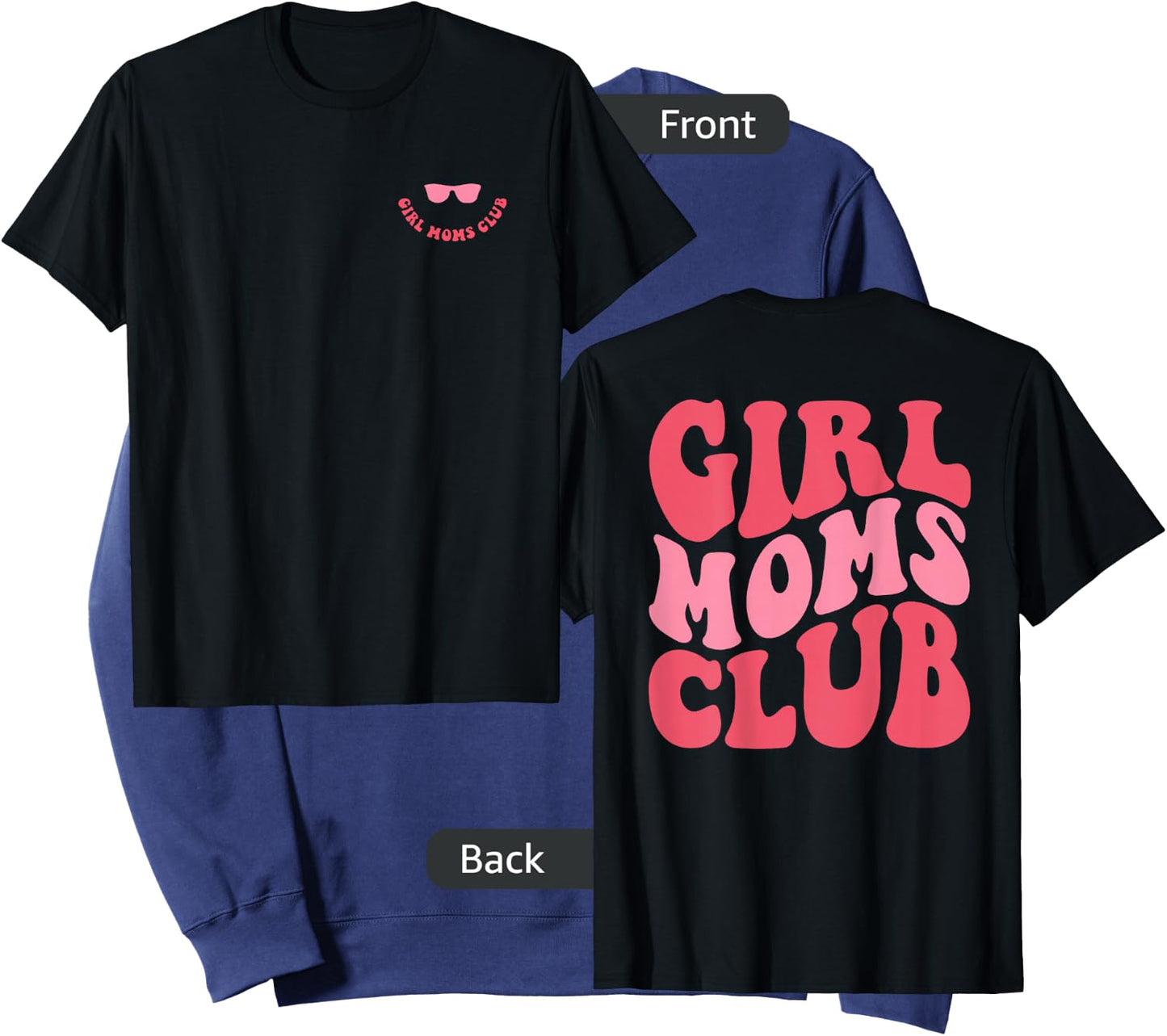 Girl Moms Club Sweatshirt - Sweatshirt | Navy