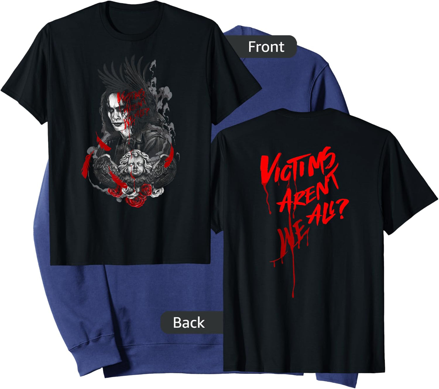 The Crow – Victims aren't We All Sweatshirt - Sweatshirt | Navy