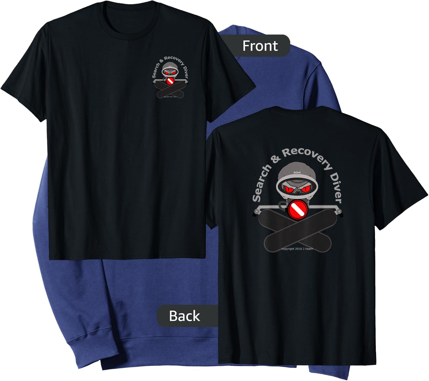 Search and Recovery Diver Sweatshirt - Sweatshirt | Navy