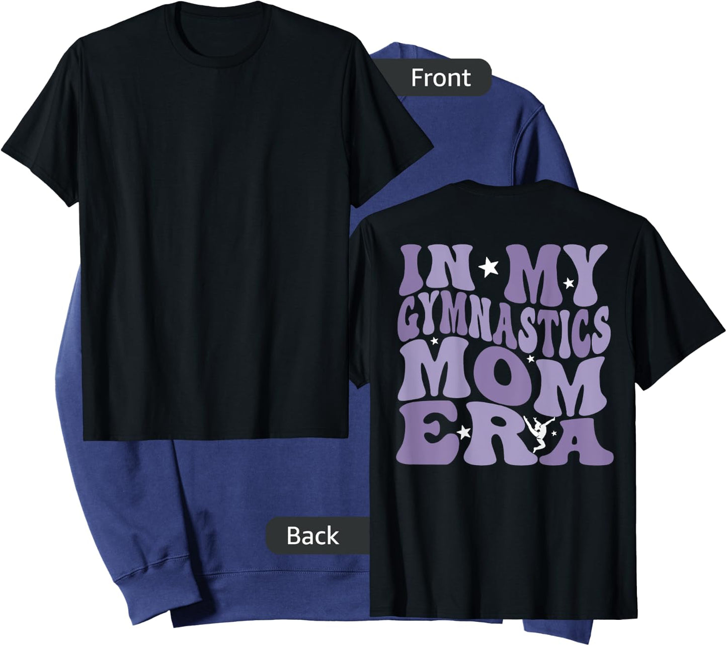 In My Gymnastics Mom Era (on back) Sweatshirt - Sweatshirt | Navy