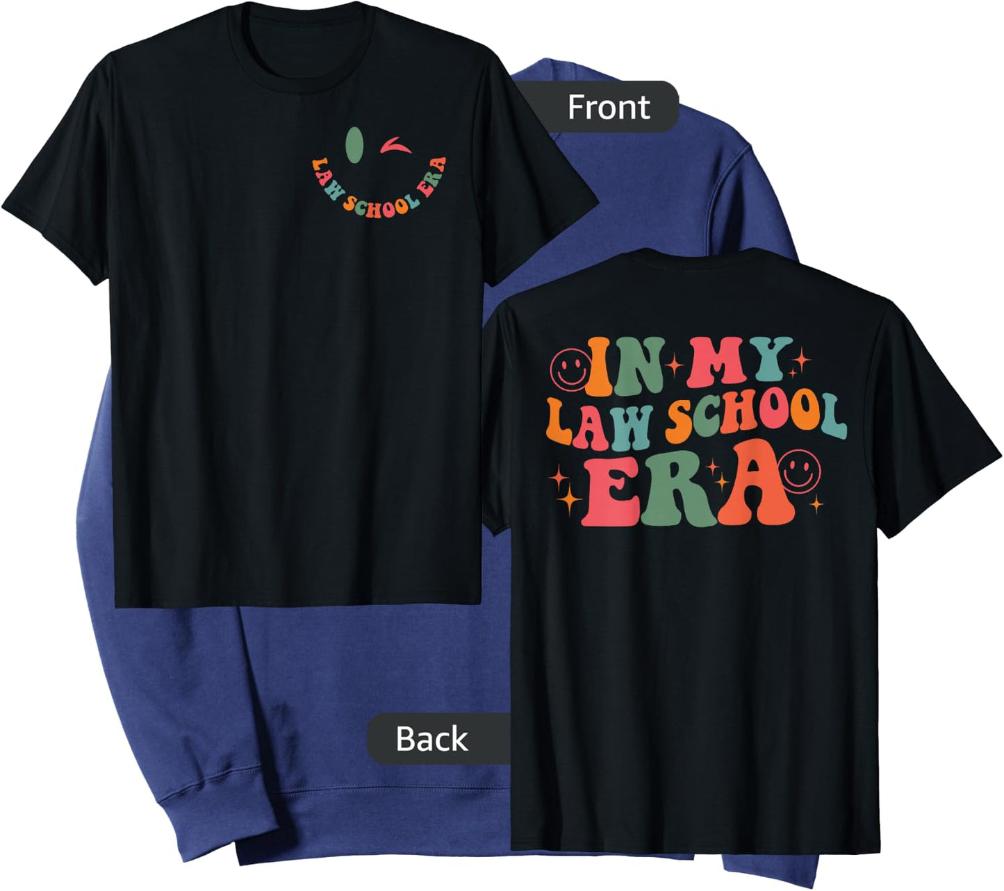 In My Law School Era Future Lawyer Student School Sweatshirt - Sweatshirt | Navy