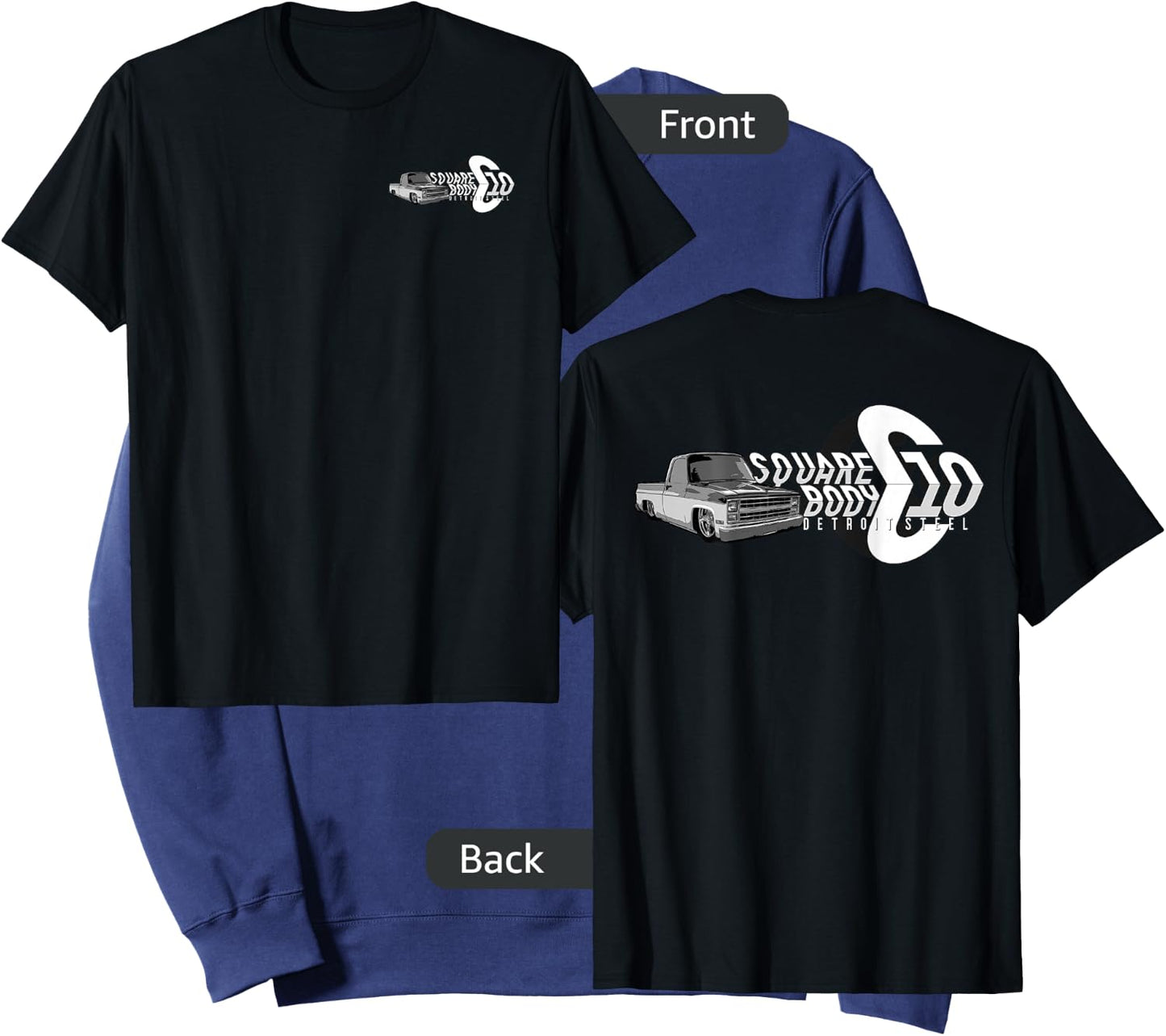 Squarebody Classic Square body C10 Detroit Steel Sweatshirt - Sweatshirt | Navy