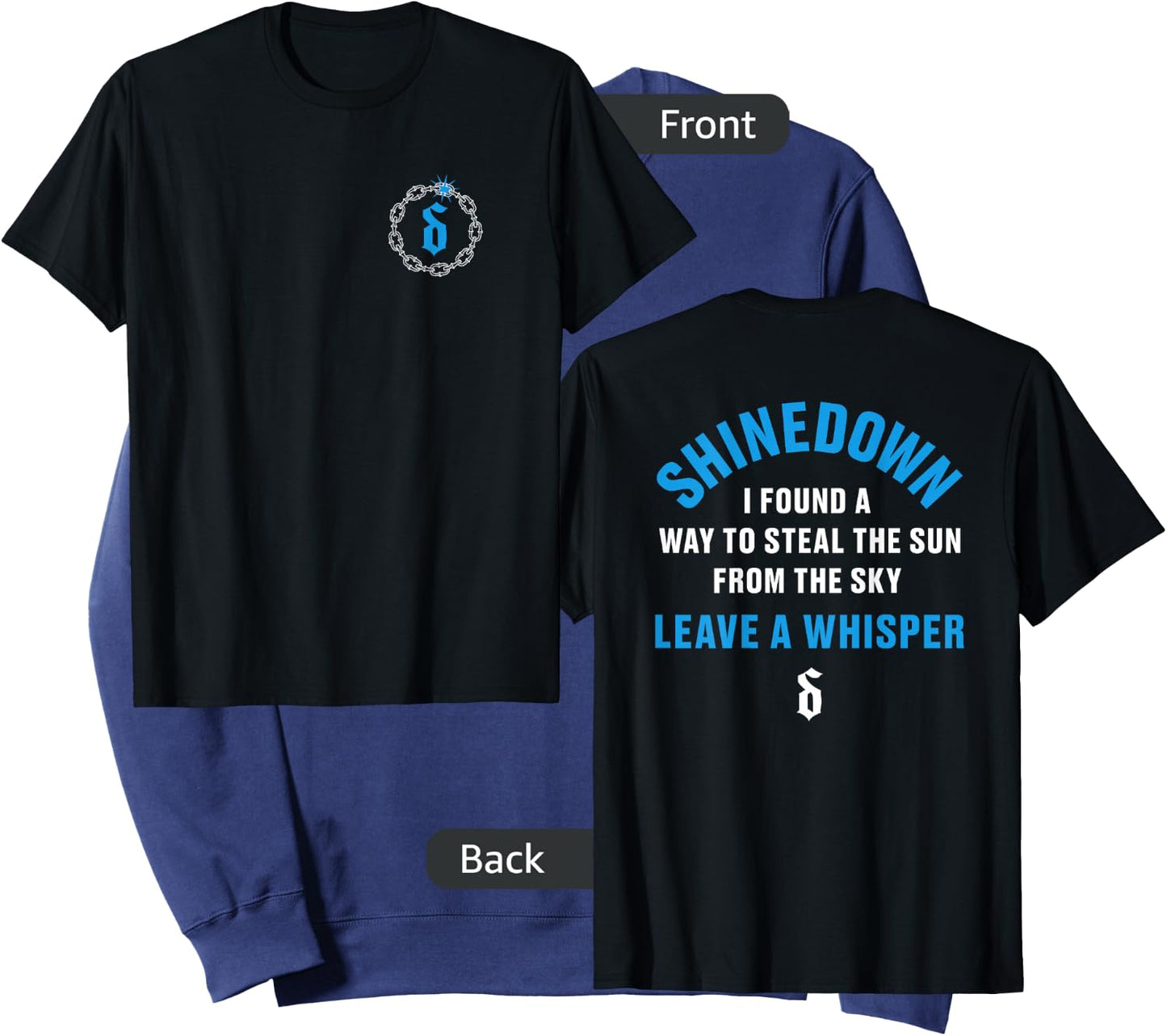 Shinedown Steal The Sun Sweatshirt - Sweatshirt | Navy