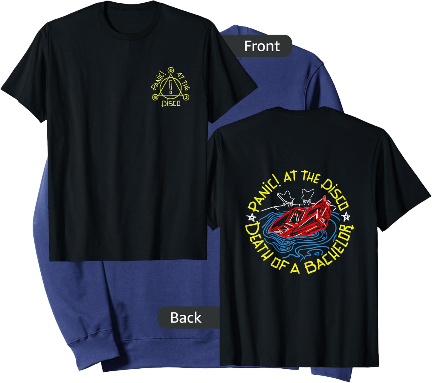 Panic! at The Disco - Death of a Bachelor Small Sweatshirt - Sweatshirt | Navy