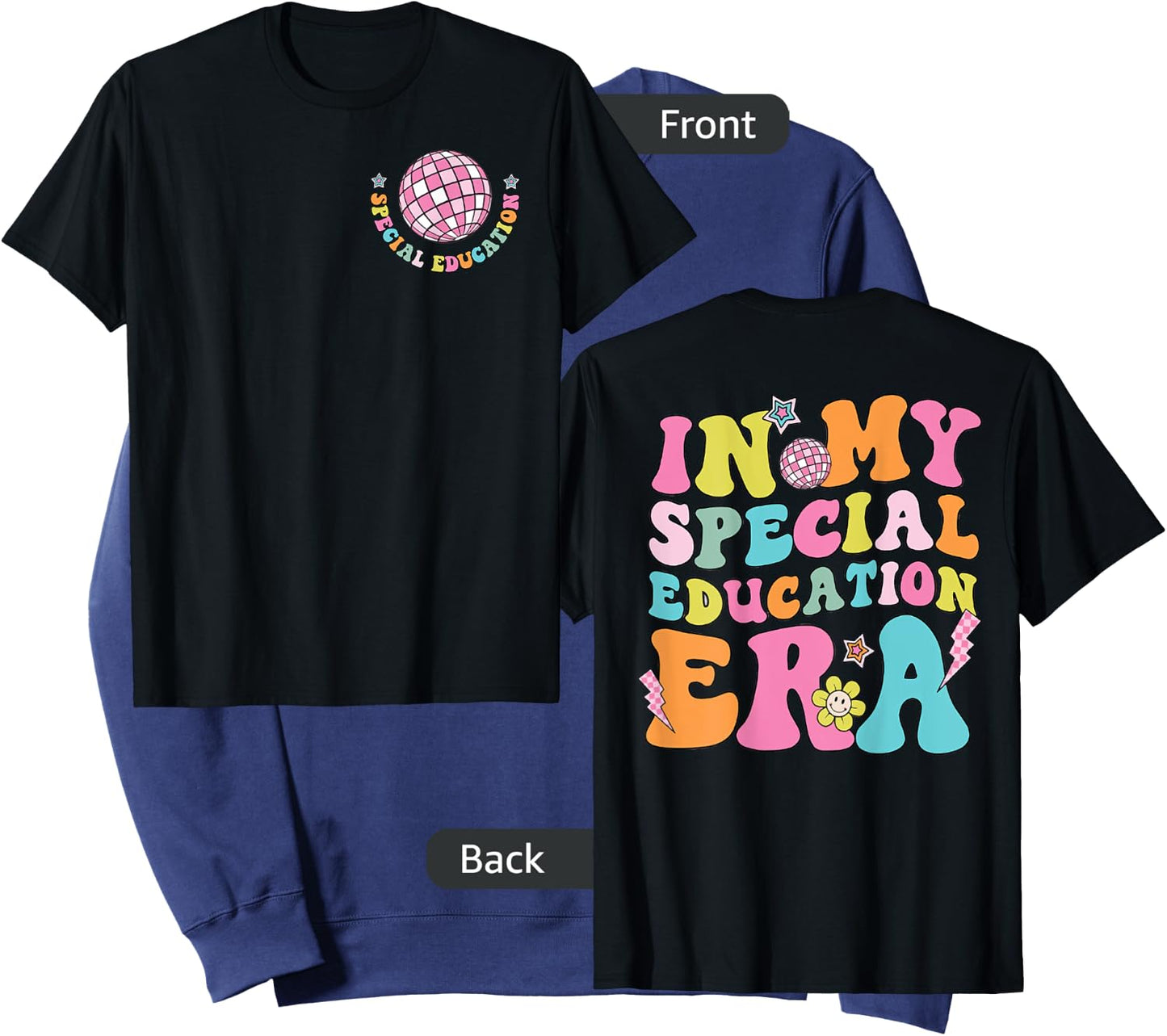In My Special Educaton Era Sped Teacher Squad Education Men Women Sweatshirt - Sweatshirt | Navy