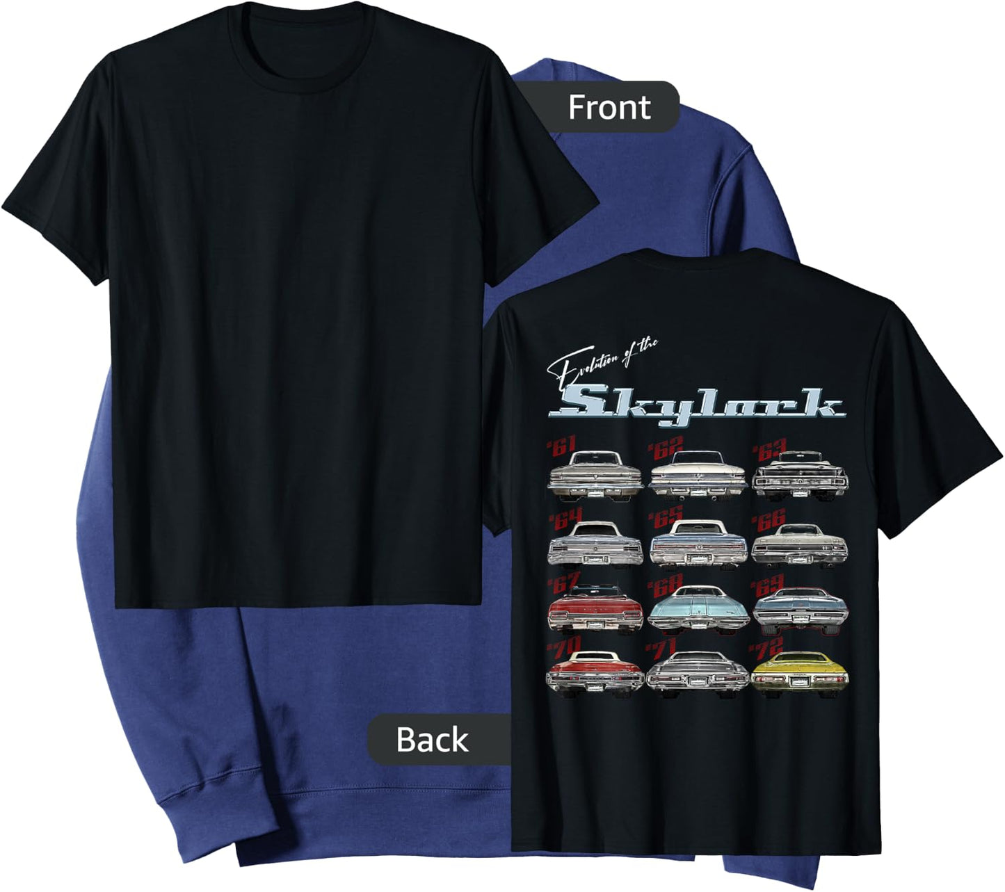 Evolution, Skylark, GS, 455, Limited, Gran, Grand, Sport, Muscle Car Sweatshirt - Sweatshirt | Navy