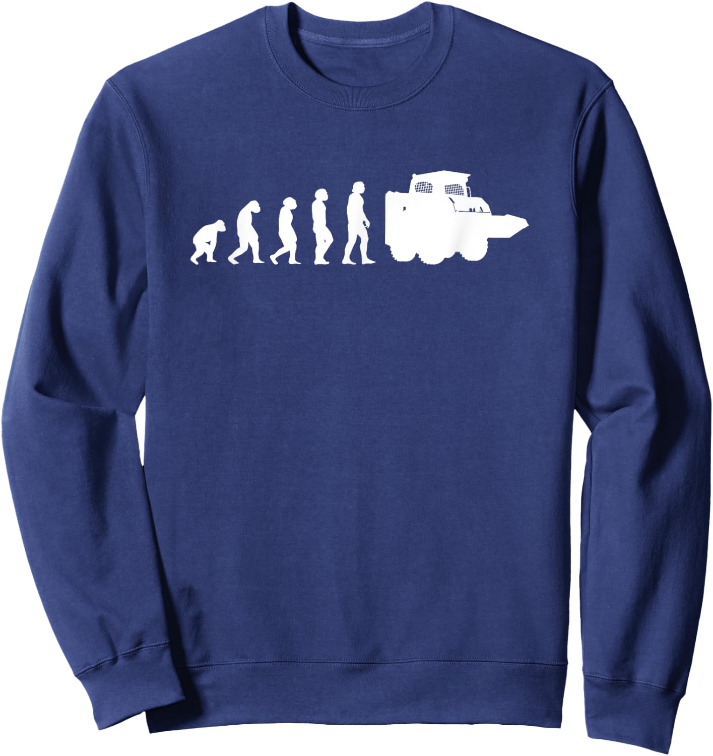 Skid Steer Loader Evolution Skid Steer Operator Sweatshirt - Sweatshirt | Navy