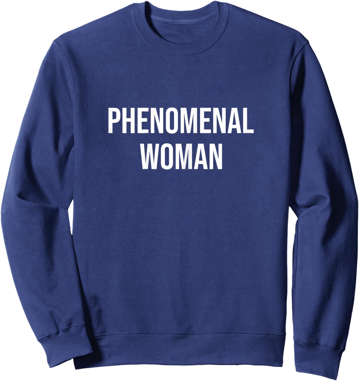 Phenomenal Woman Sweatshirt - Sweatshirt | Navy