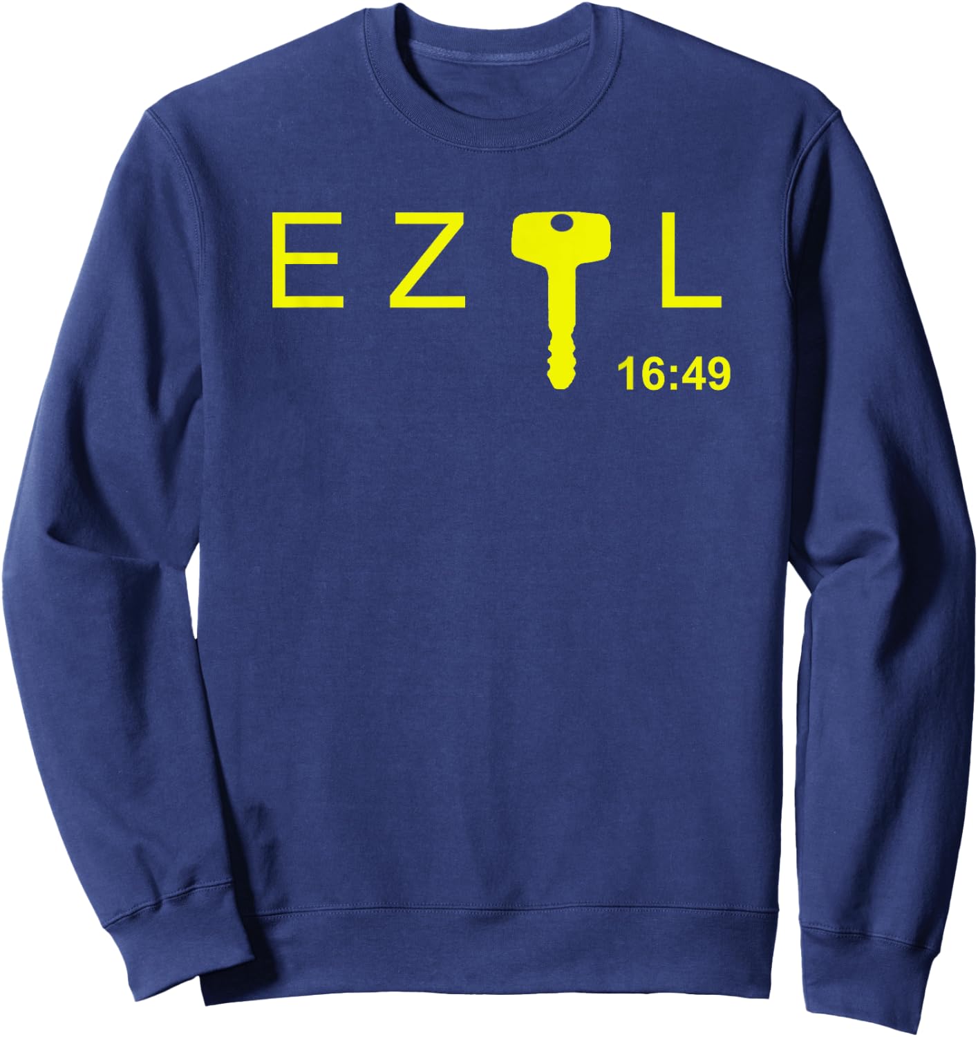 EZ(key)L, EZEKIEL 16:49 Sweatshirt - Sweatshirt | Navy