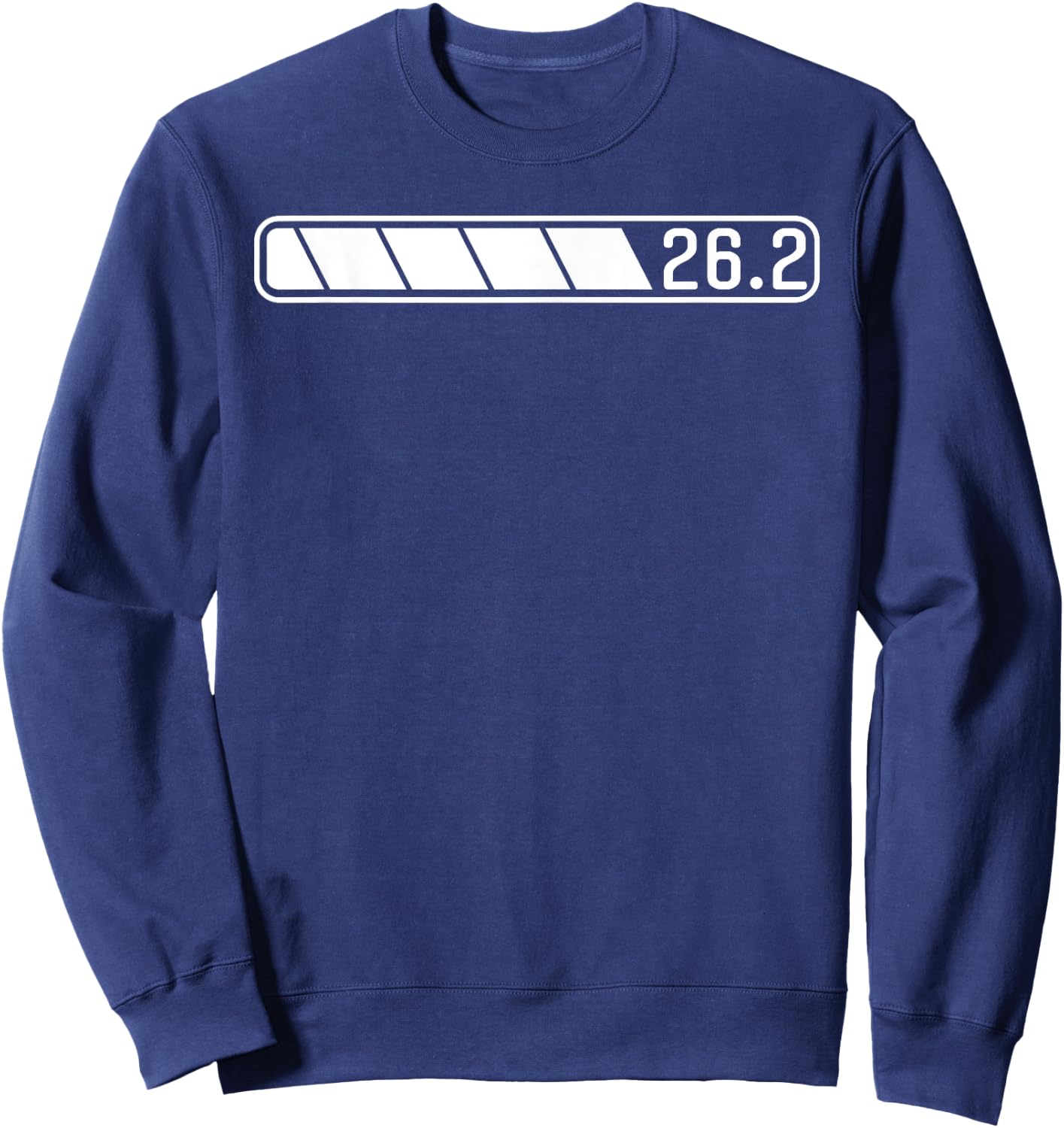 Cool Marathon Art Women Marathoner Running Finisher Sweatshirt - Sweatshirt | Navy