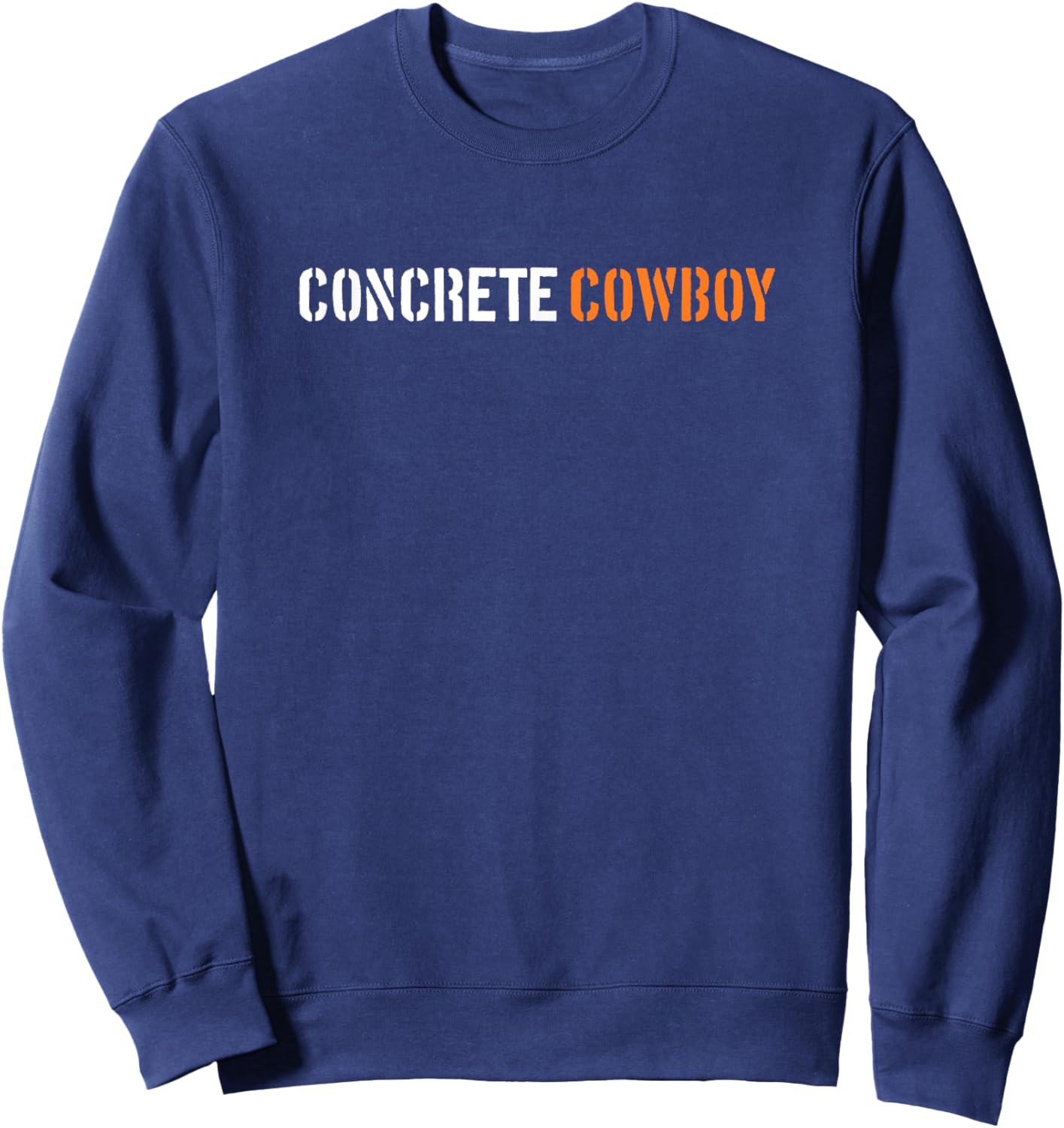 For Cowboys at Heart | Concrete Cowboy Sweatshirt - Sweatshirt | Navy