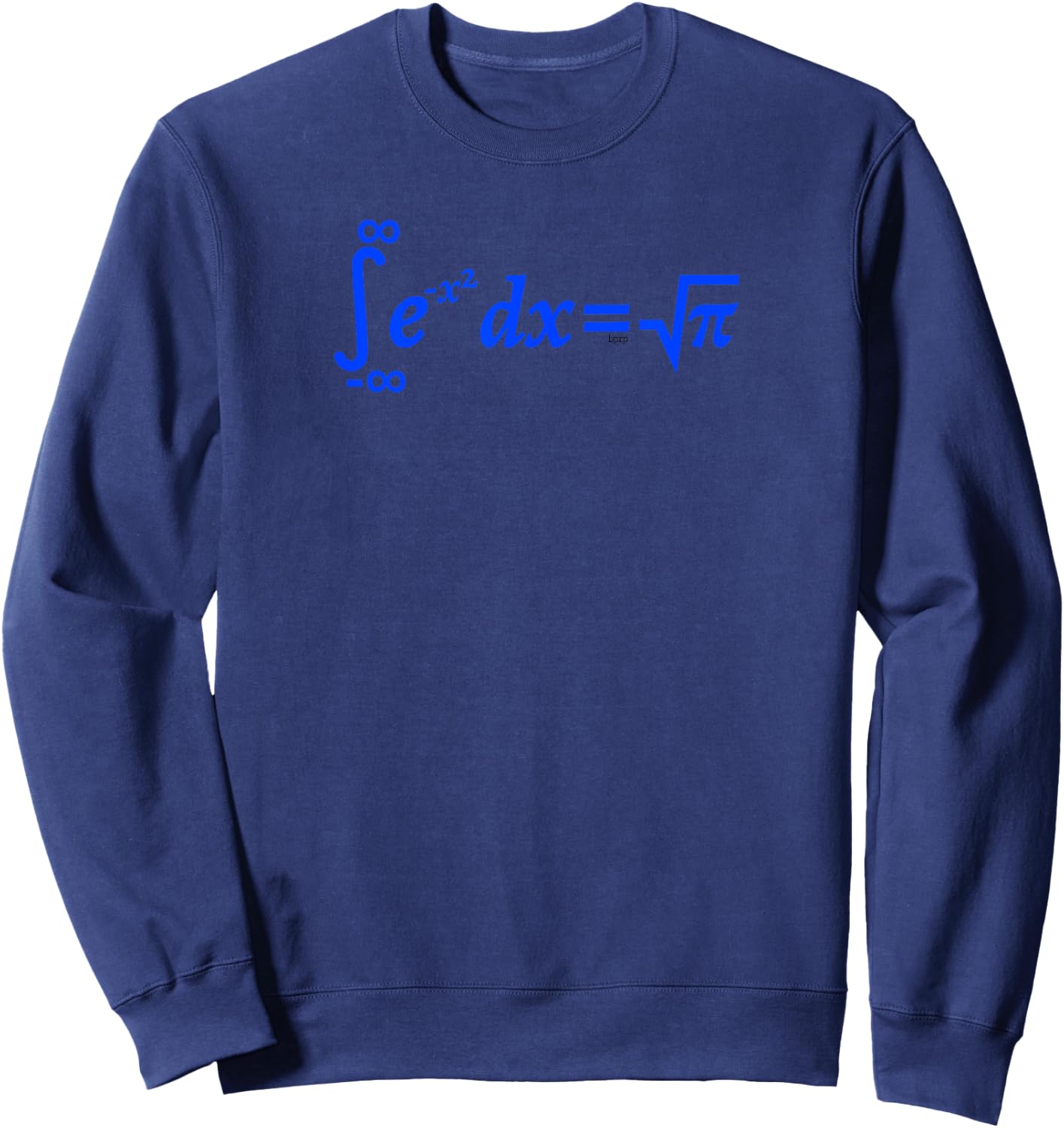 blackpenredpen cool math calculus the Gaussian integral Sweatshirt - Sweatshirt | Navy