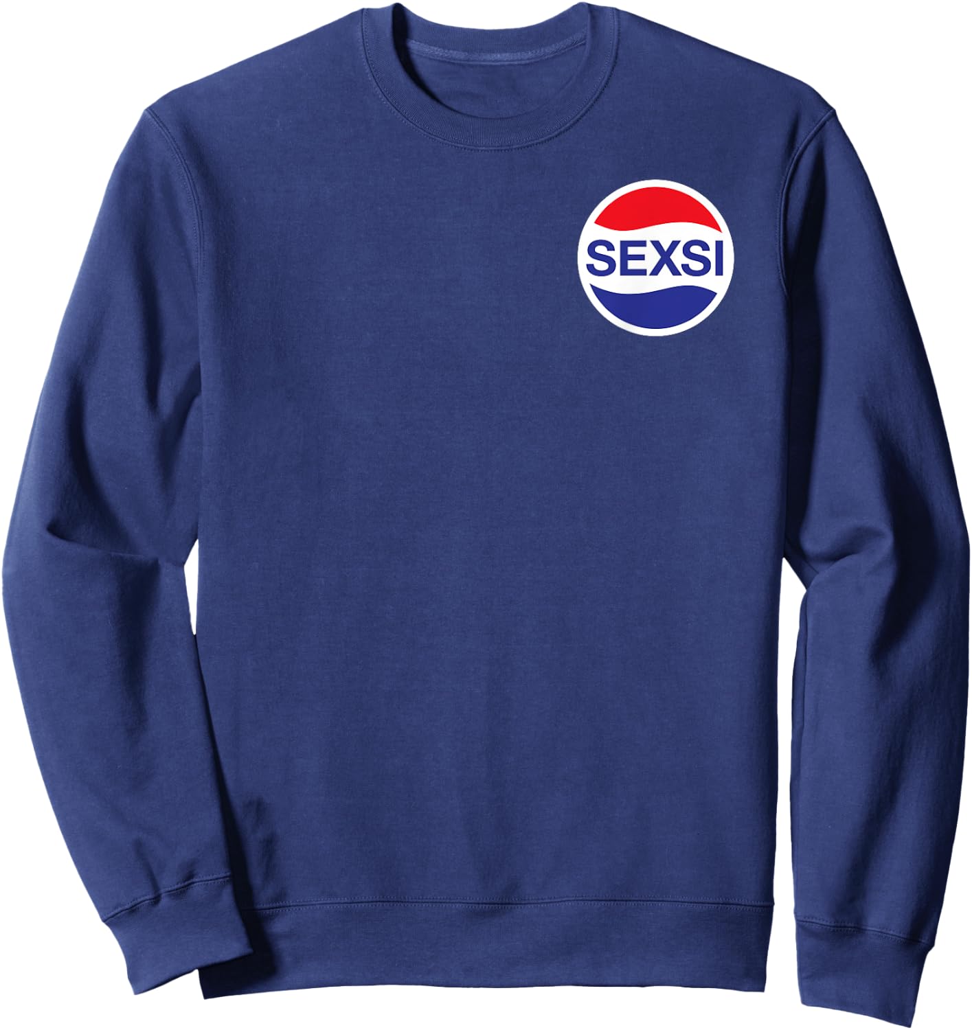 SEXSI - Drunken Beautiful People Club It escalates eh. Fun Sweatshirt - Sweatshirt | Navy