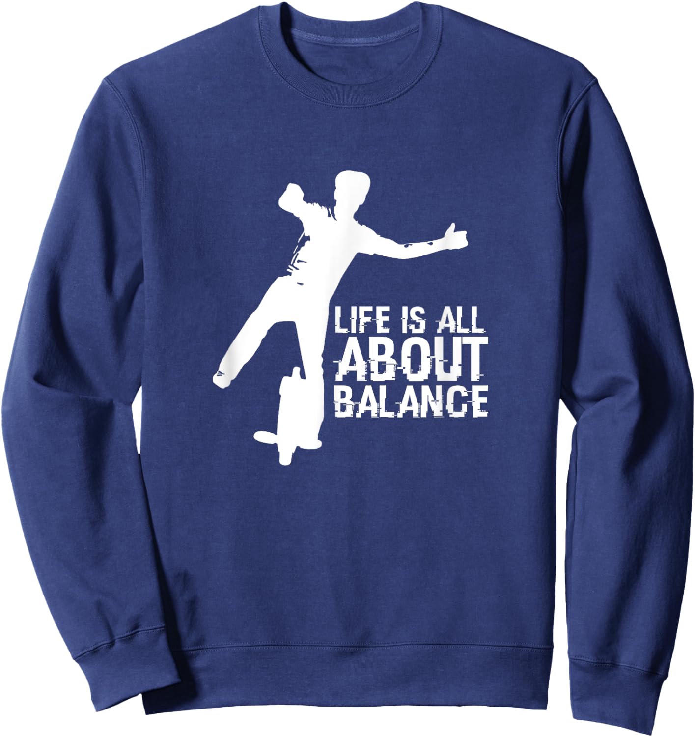EUC white balance Sweatshirt - Sweatshirt | Navy