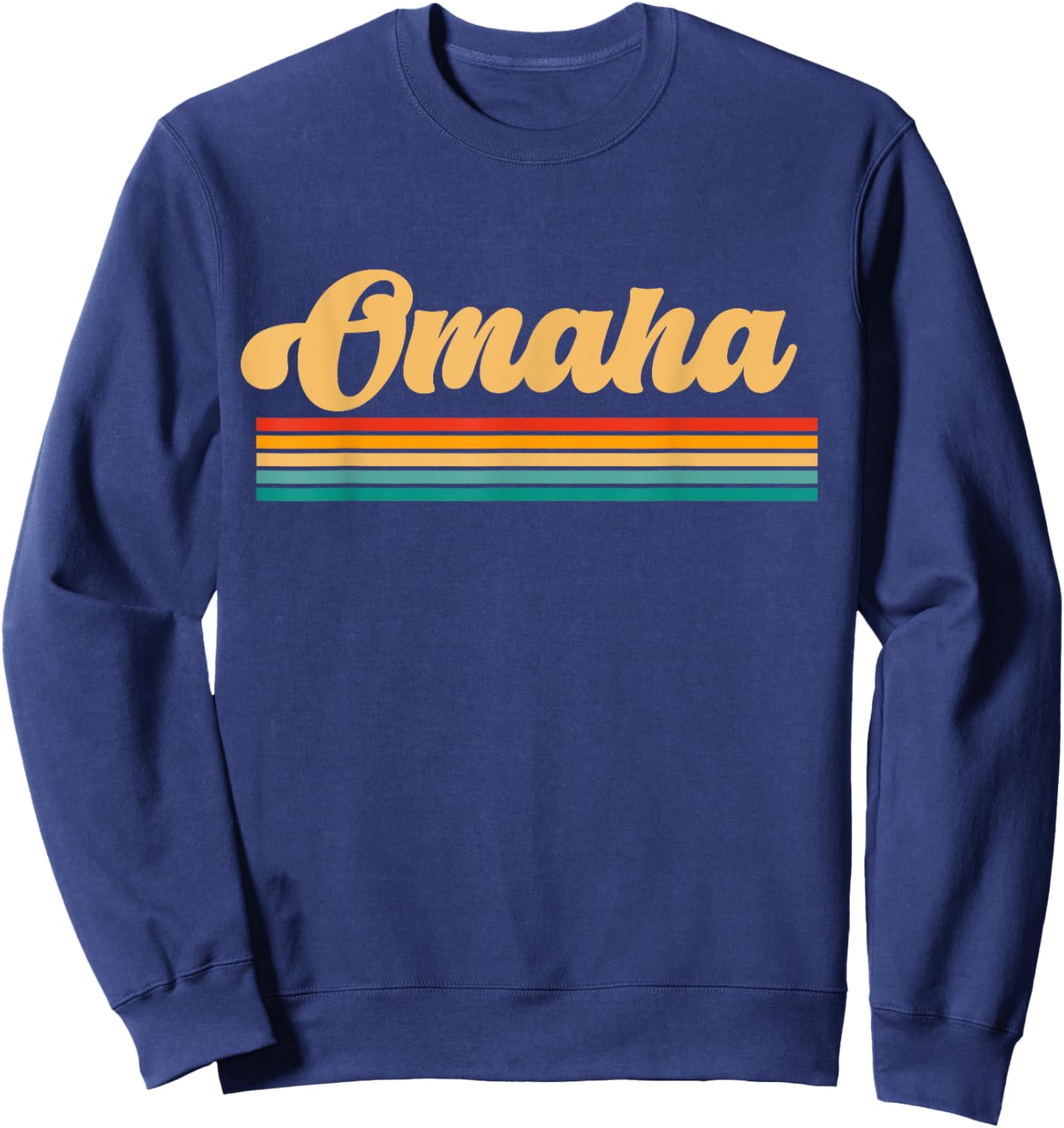 City of Omaha Nebraska Sweatshirt - Sweatshirt | Navy