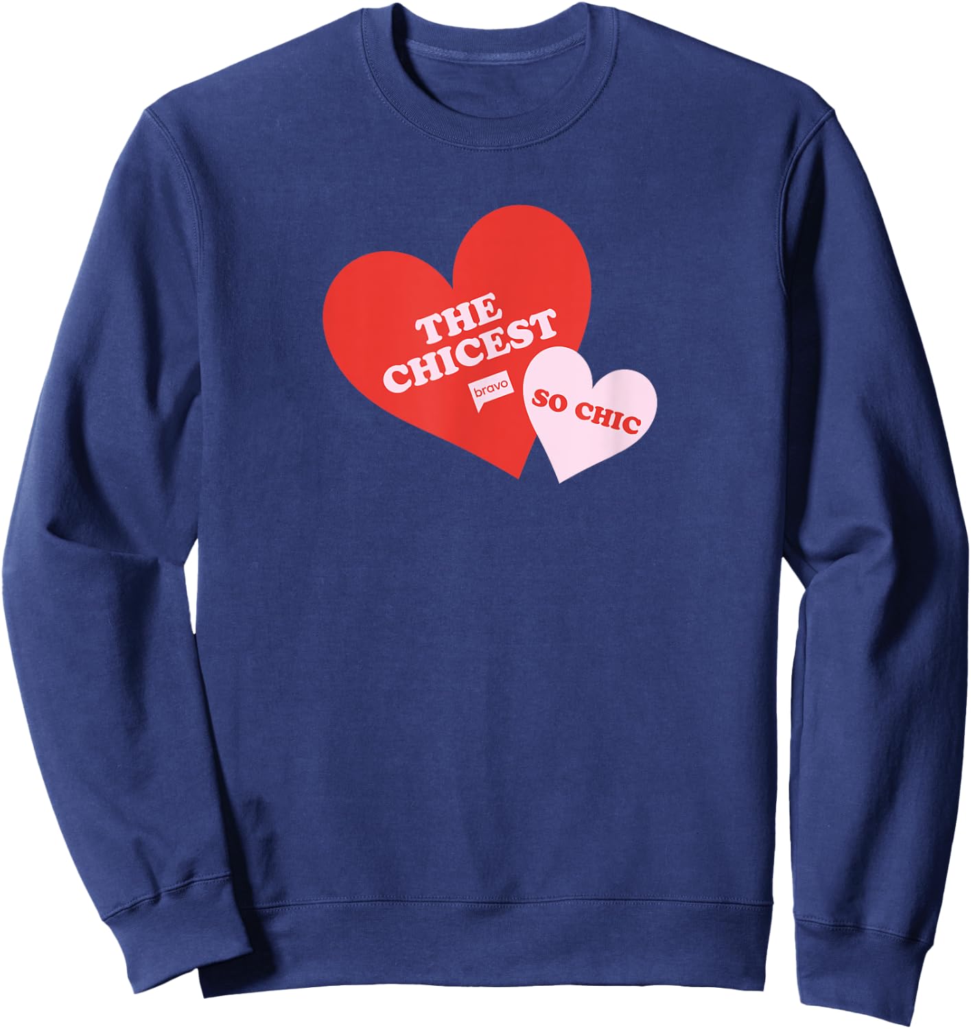 Bravo The Chicest, So Chic Sweatshirt - Sweatshirt | Navy