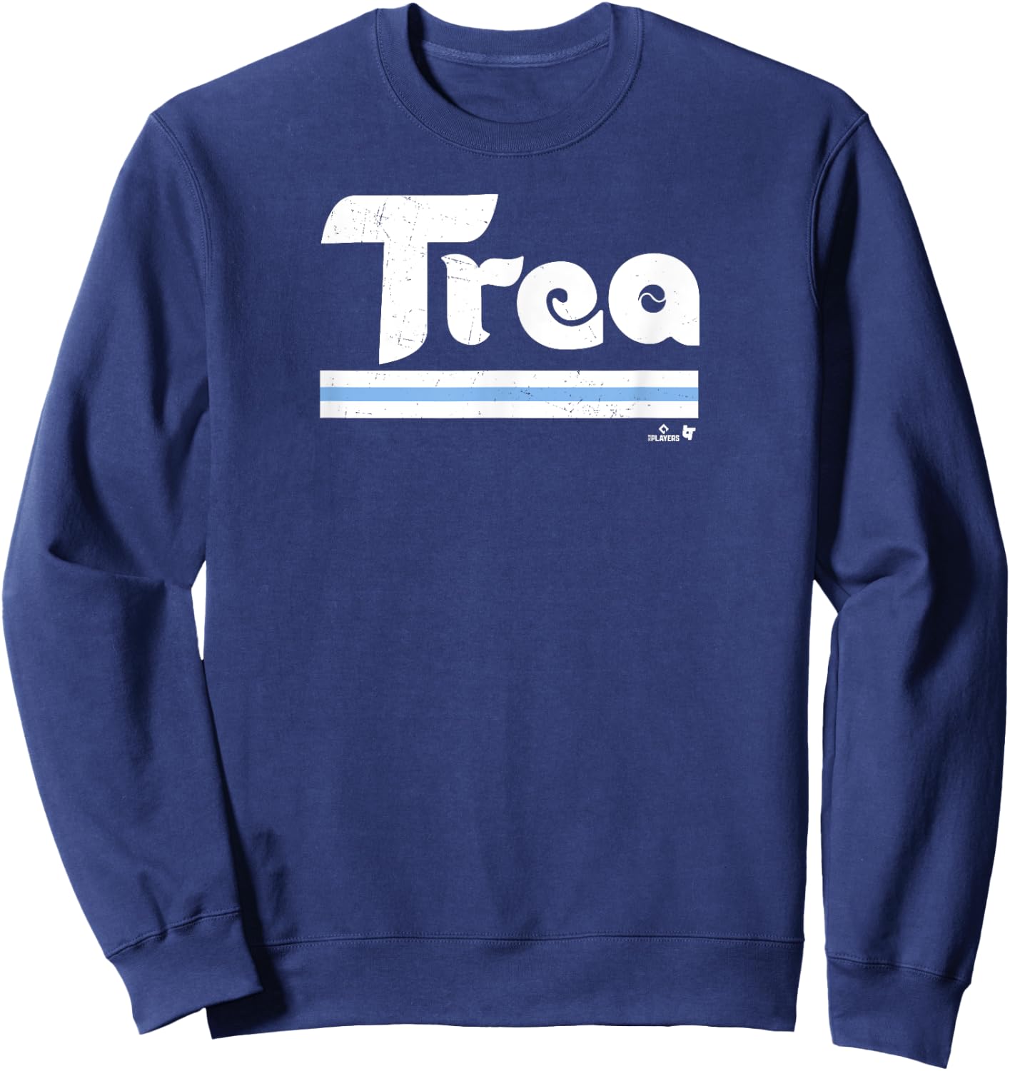 Trea Turner - Trea Script Philly - Philadelphia Baseball Sweatshirt - Sweatshirt | Navy