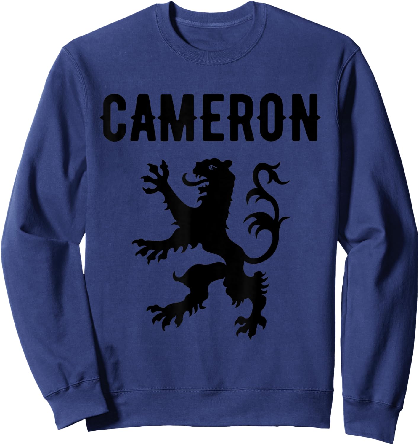 Cameron Clan Scottish Family Name Scotland Heraldry Sweatshirt - Sweatshirt | Navy