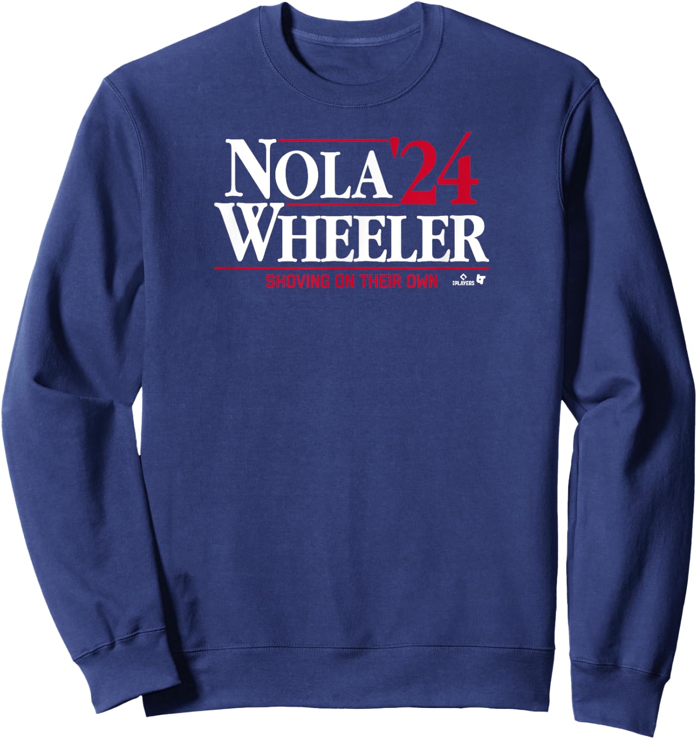 Aaron Nola & Zack Wheeler '24 - Philadelphia Baseball Sweatshirt - Sweatshirt | Navy