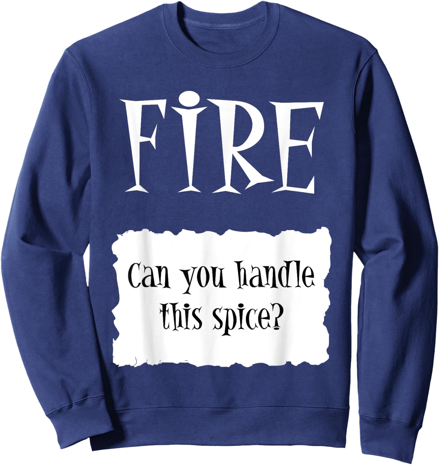 FIRE - Hot Packet Halloween Taco Costume Sweatshirt - Sweatshirt | Navy