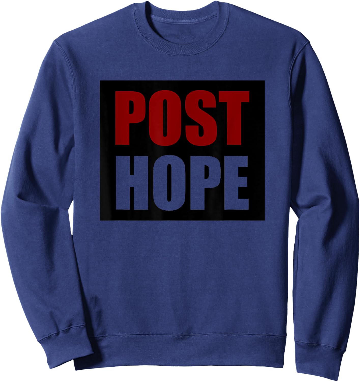 Post Hope Sweatshirt - Sweatshirt | Navy