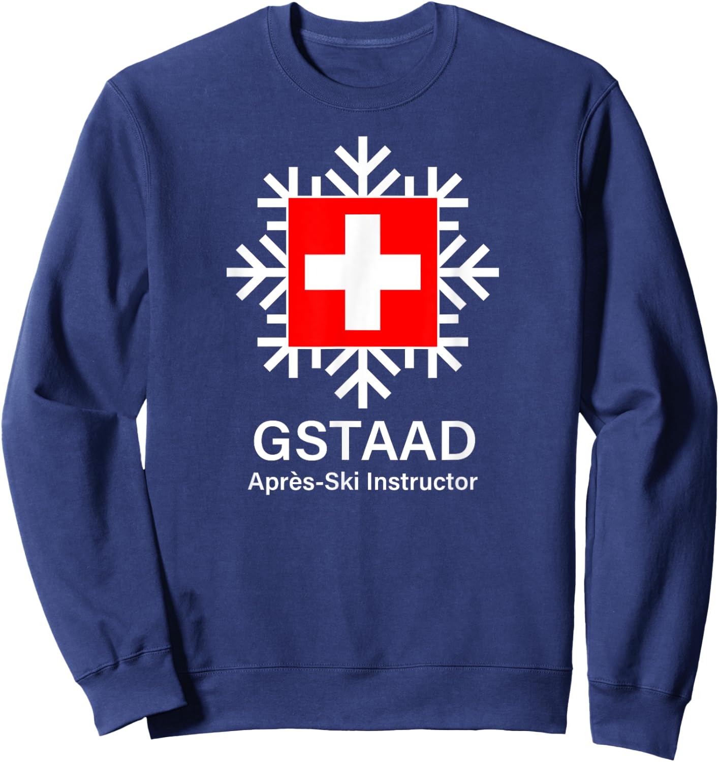 Gstaad Apres-Ski Instructor Sweatshirt - Sweatshirt | Navy