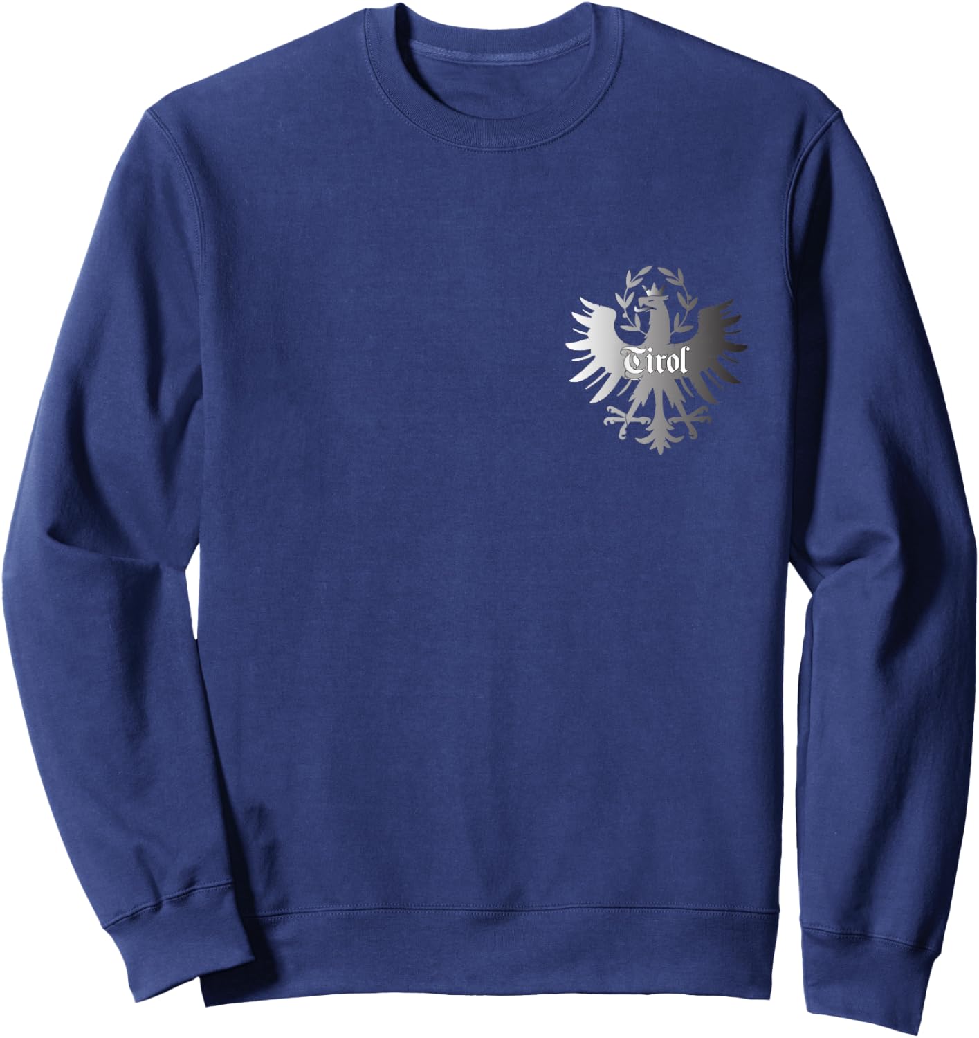 Tyrol with Tyrolean Eagle and Coat of Arms Sweatshirt - Sweatshirt | Navy