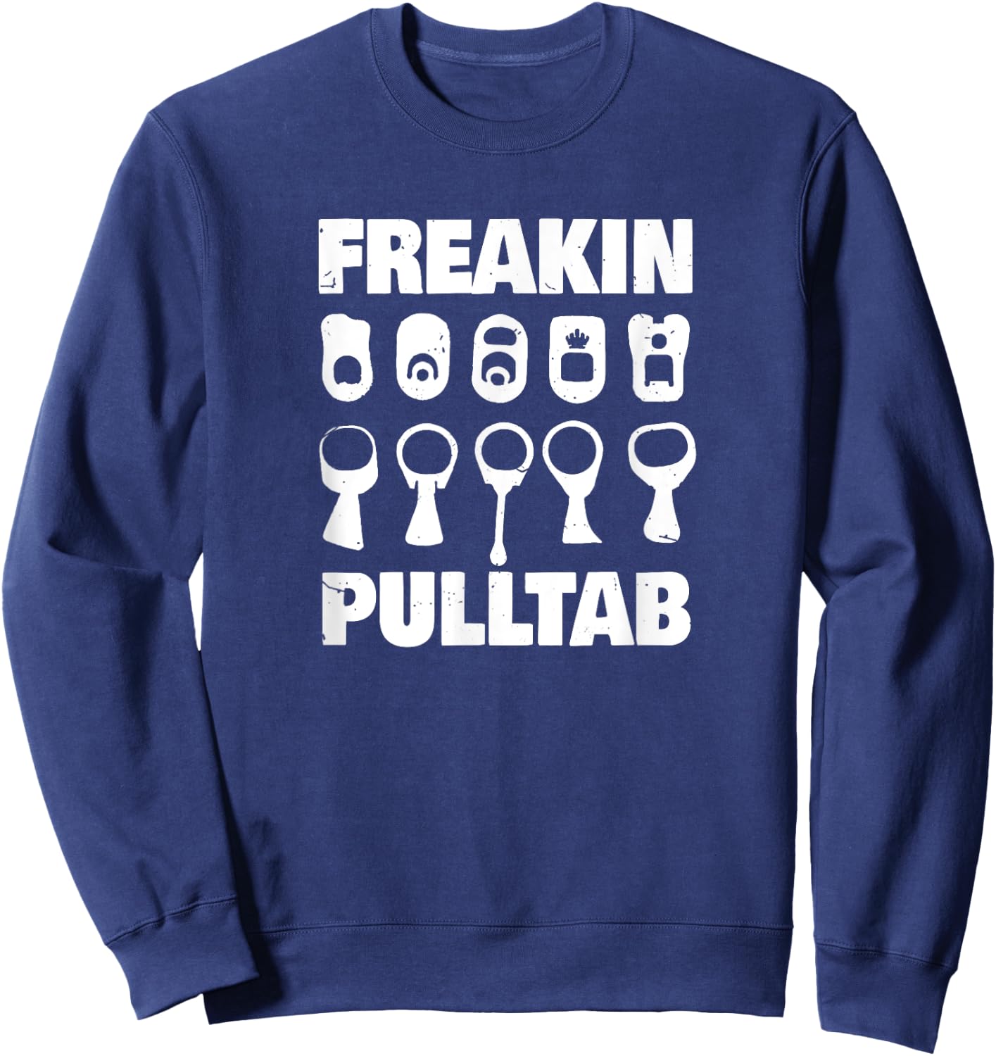 Funny Metal Detecting Shirt Women Dirt Fishing Sweatshirt - Sweatshirt | Navy