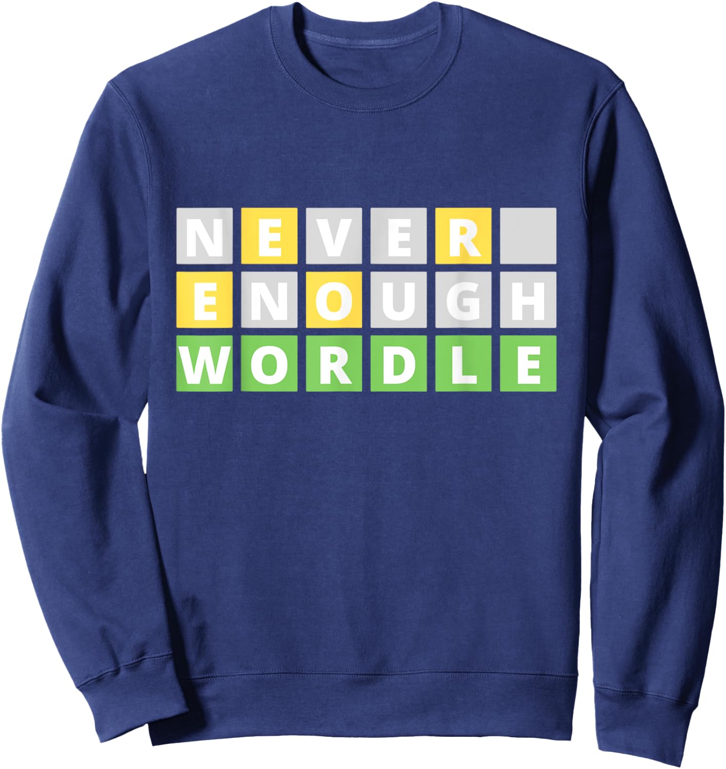 Word Game Gift Sweatshirt - Sweatshirt | Navy
