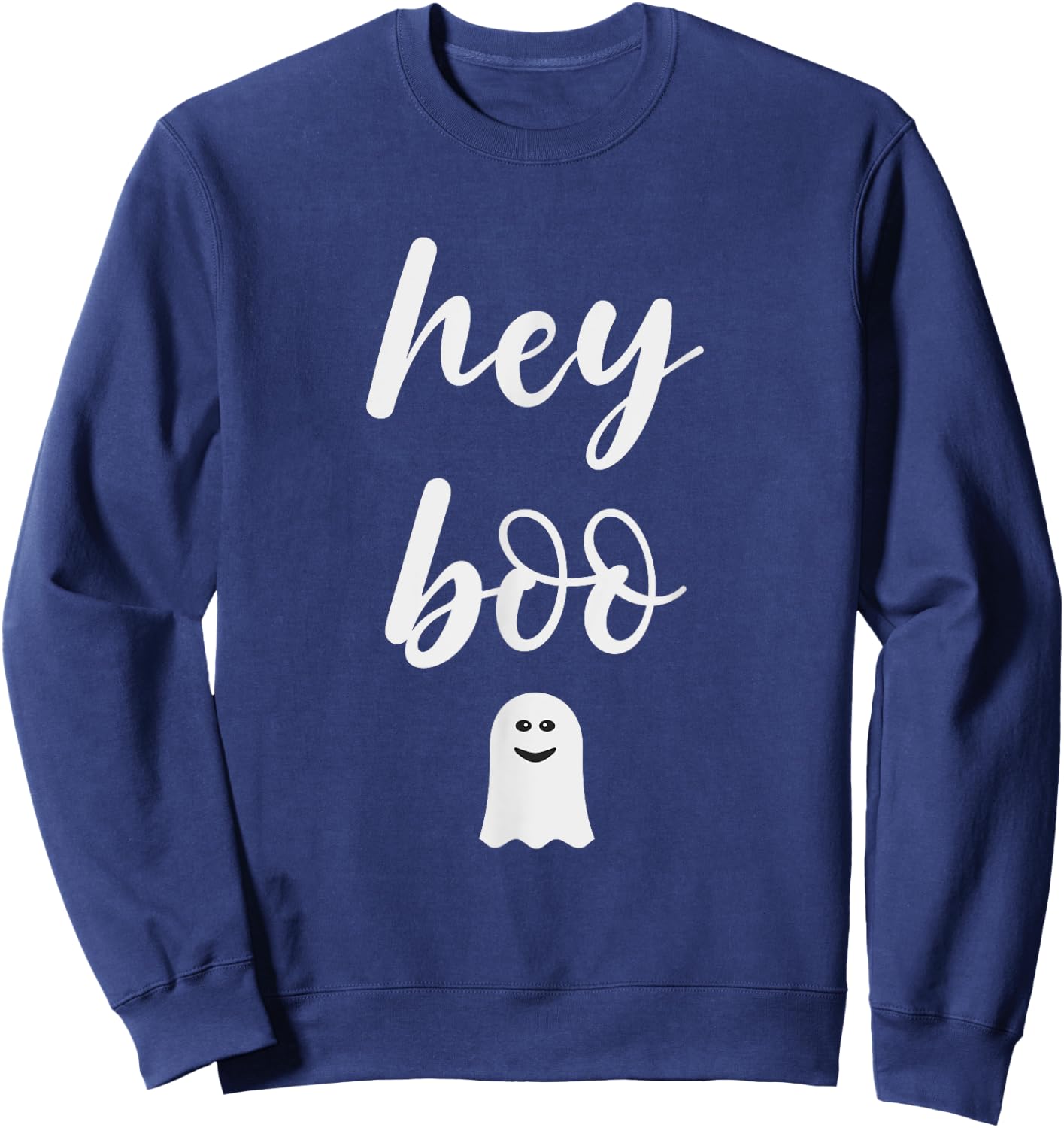 Hey Boo Sweatshirt - Sweatshirt | Navy