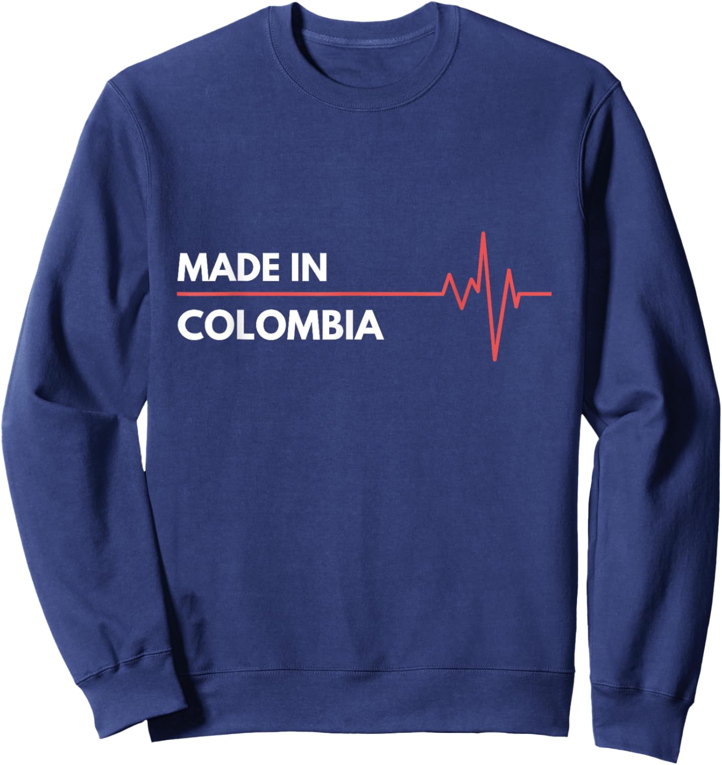 Made In Colombia Born In Country Of Birth Sweatshirt - Sweatshirt | Navy