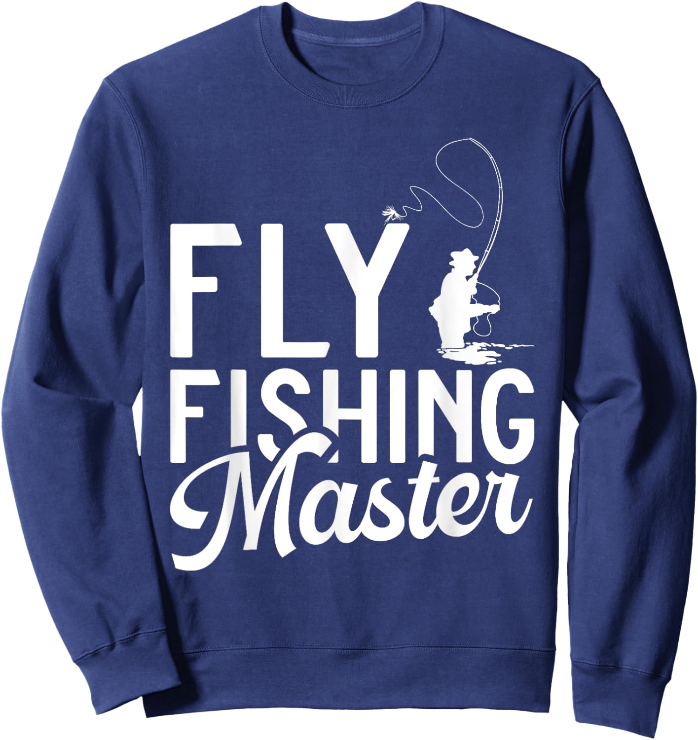 Fly Fishing Master Fly Fishing Sweatshirt - Sweatshirt | Navy