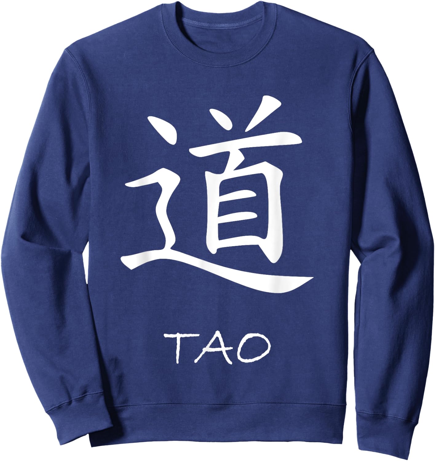 Taoism Dao Tao Qigong Zen Yoga Chakra Meditation Sweatshirt - Sweatshirt | Navy
