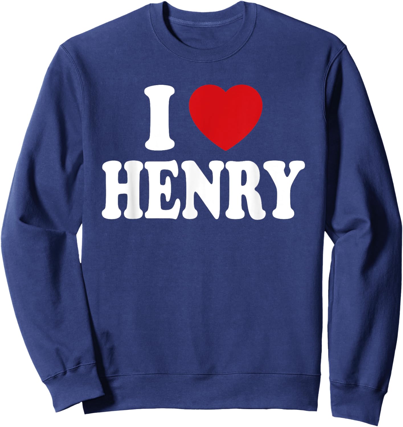 I Heart Love Henry Sweatshirt - Sweatshirt | Navy
