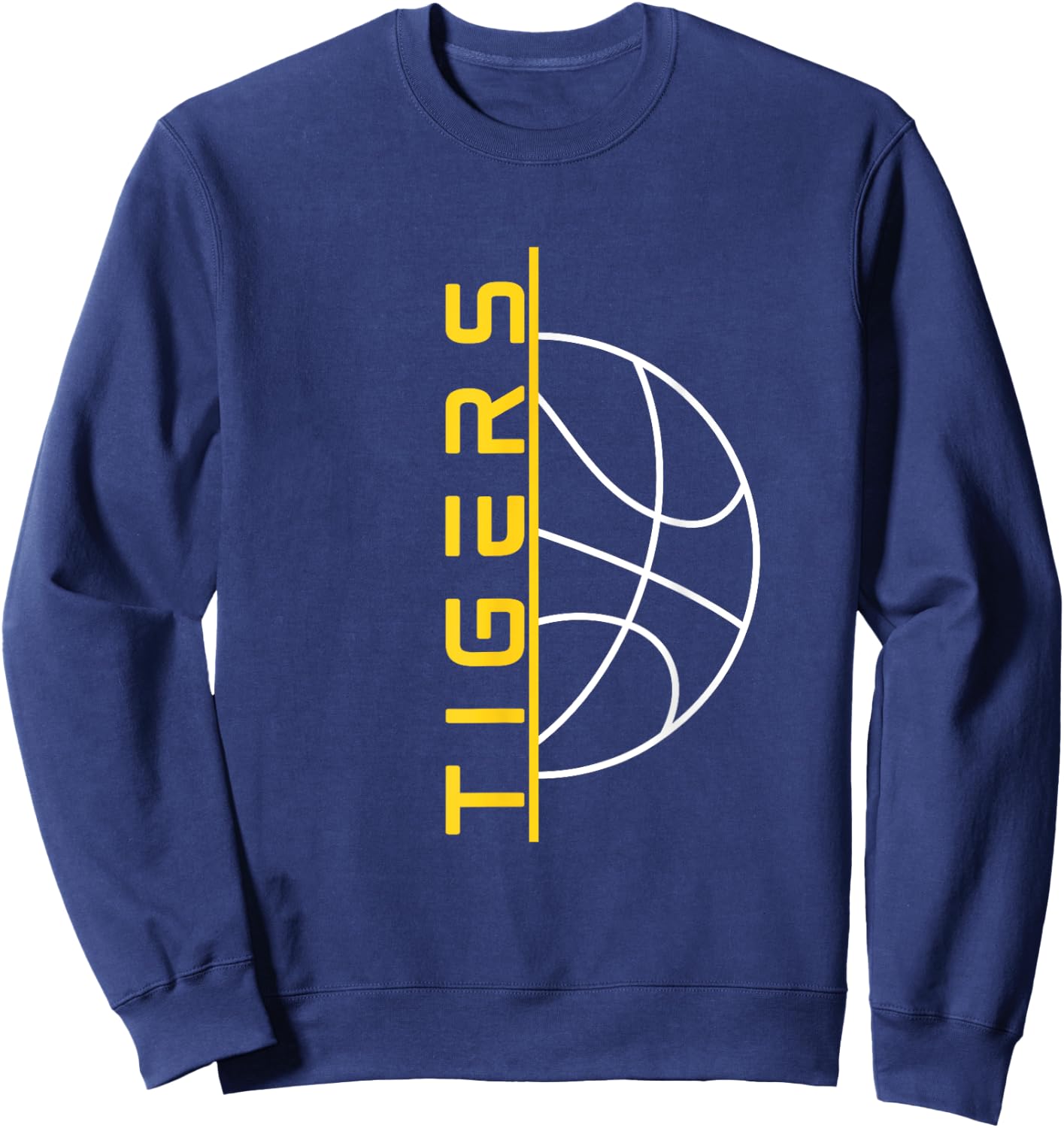 Tigers Basketball Sweatshirt - Sweatshirt | Navy
