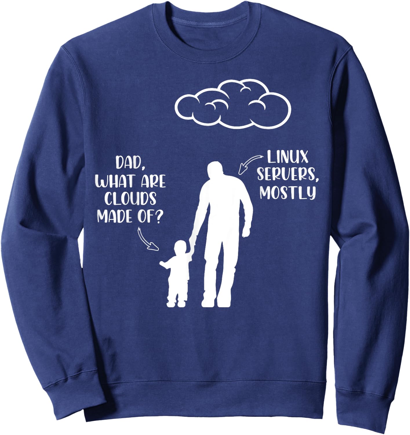 Software Developer Computer Engineer Joke - Funny Programmer Sweatshirt - Sweatshirt | Navy