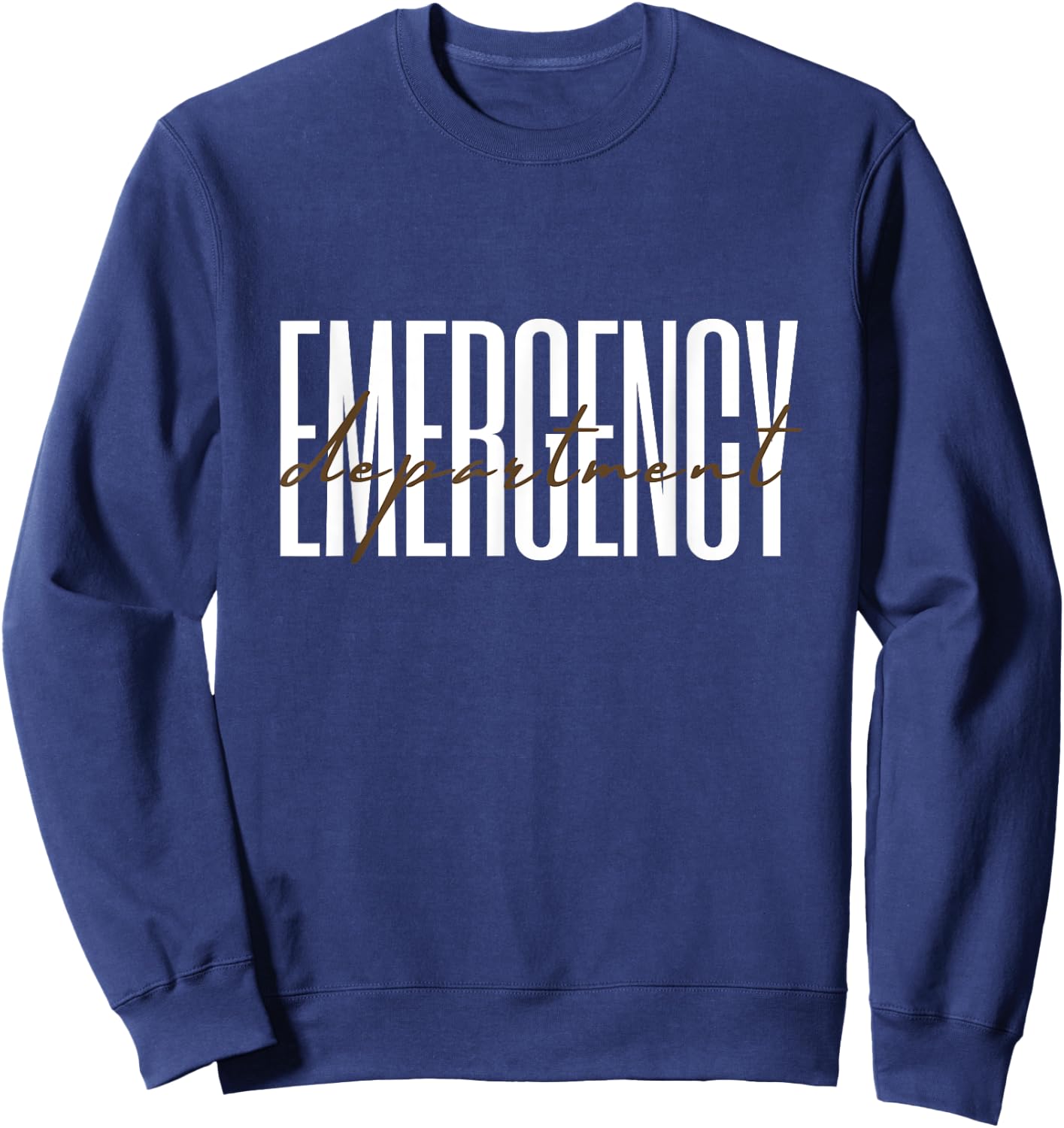 Healthcare Nursing Emergency Room Emergency Department Sweatshirt - Sweatshirt | Navy