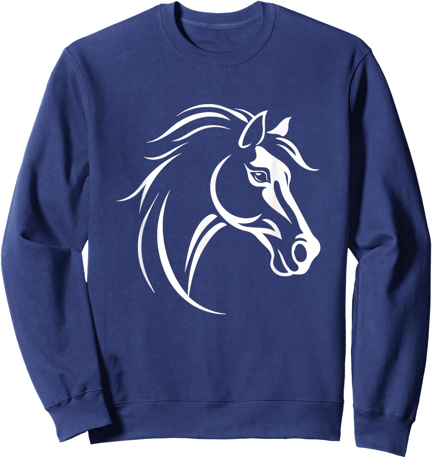 Horse Equestrian Riding Sweatshirt - Sweatshirt | Navy