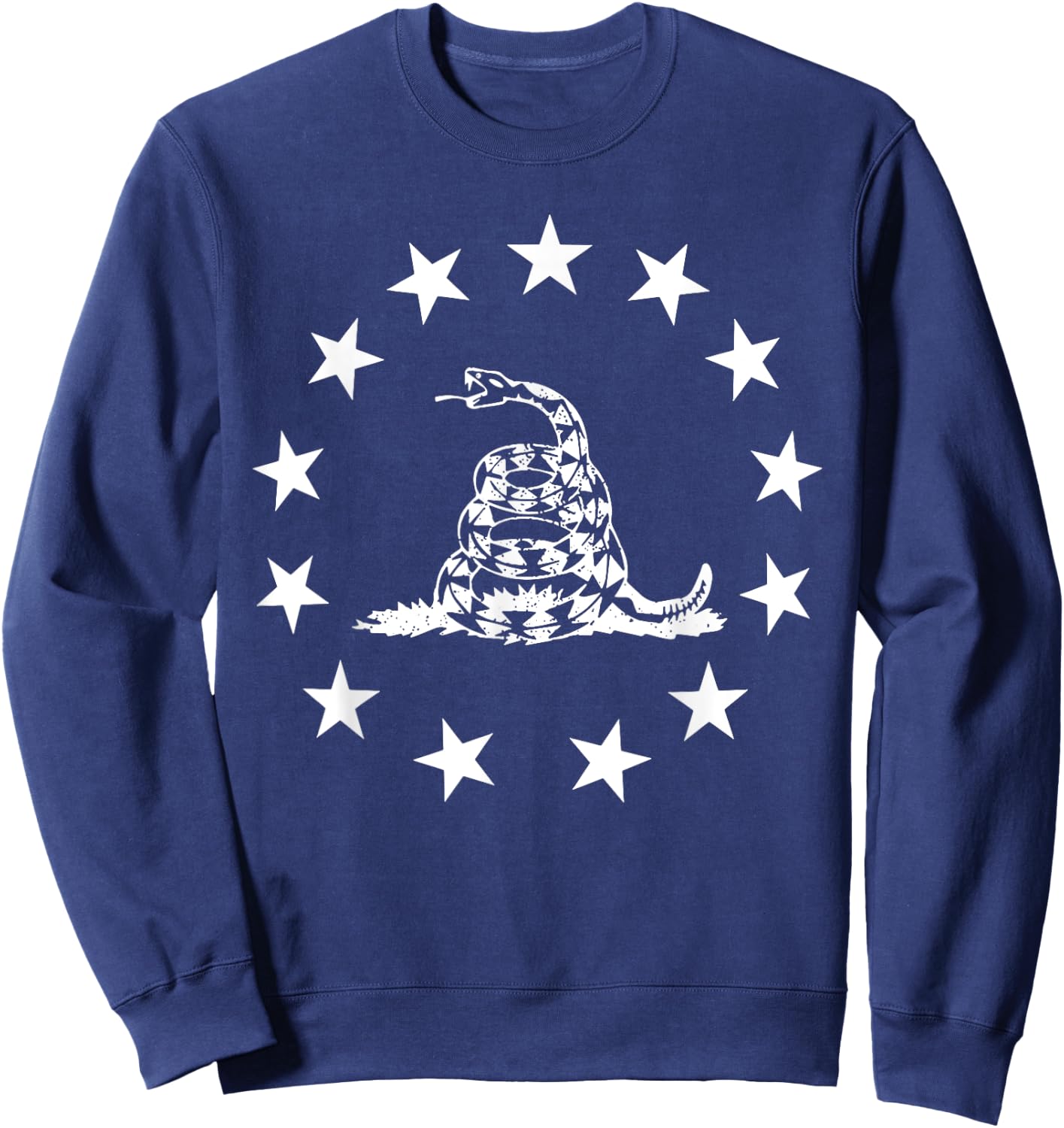 Betsy Ross Gadsden Flag Sweatshirt - Sweatshirt | Navy