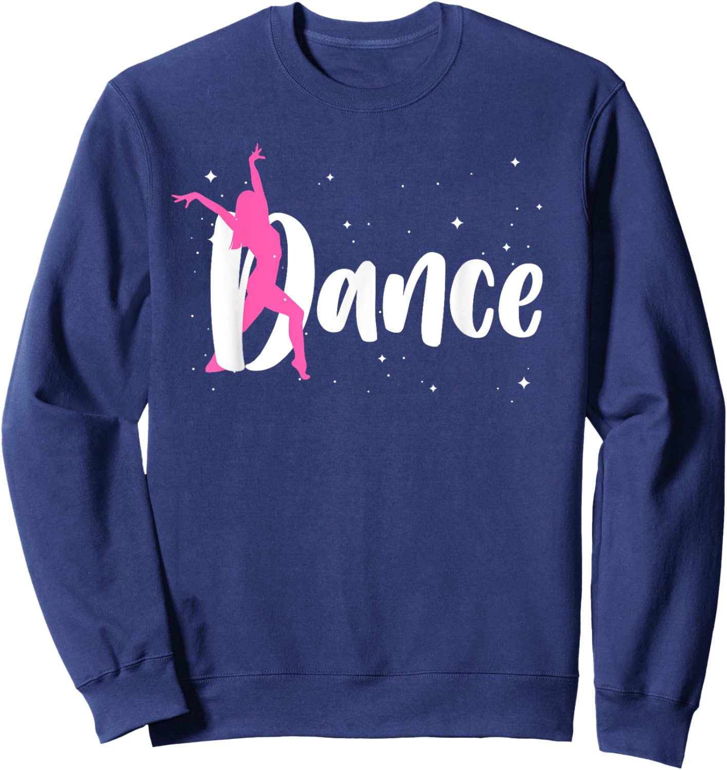 Cool Dance Girls Ballroom Lyrical Hip Hop Dancing Sweatshirt - Sweatshirt | Navy