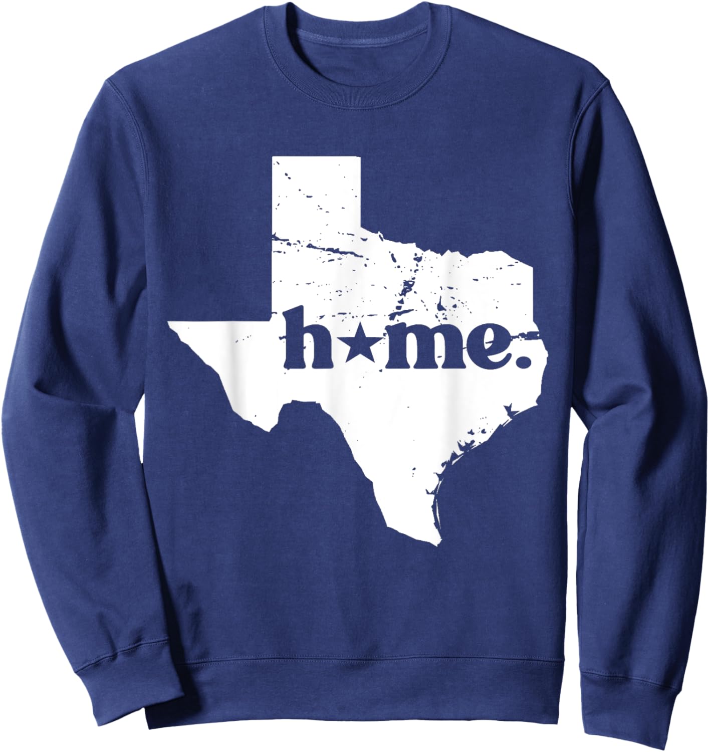 Texas Gift Huston San Antonio Howdy Longhorn Rodeo Alamo Sweatshirt - Sweatshirt | Navy