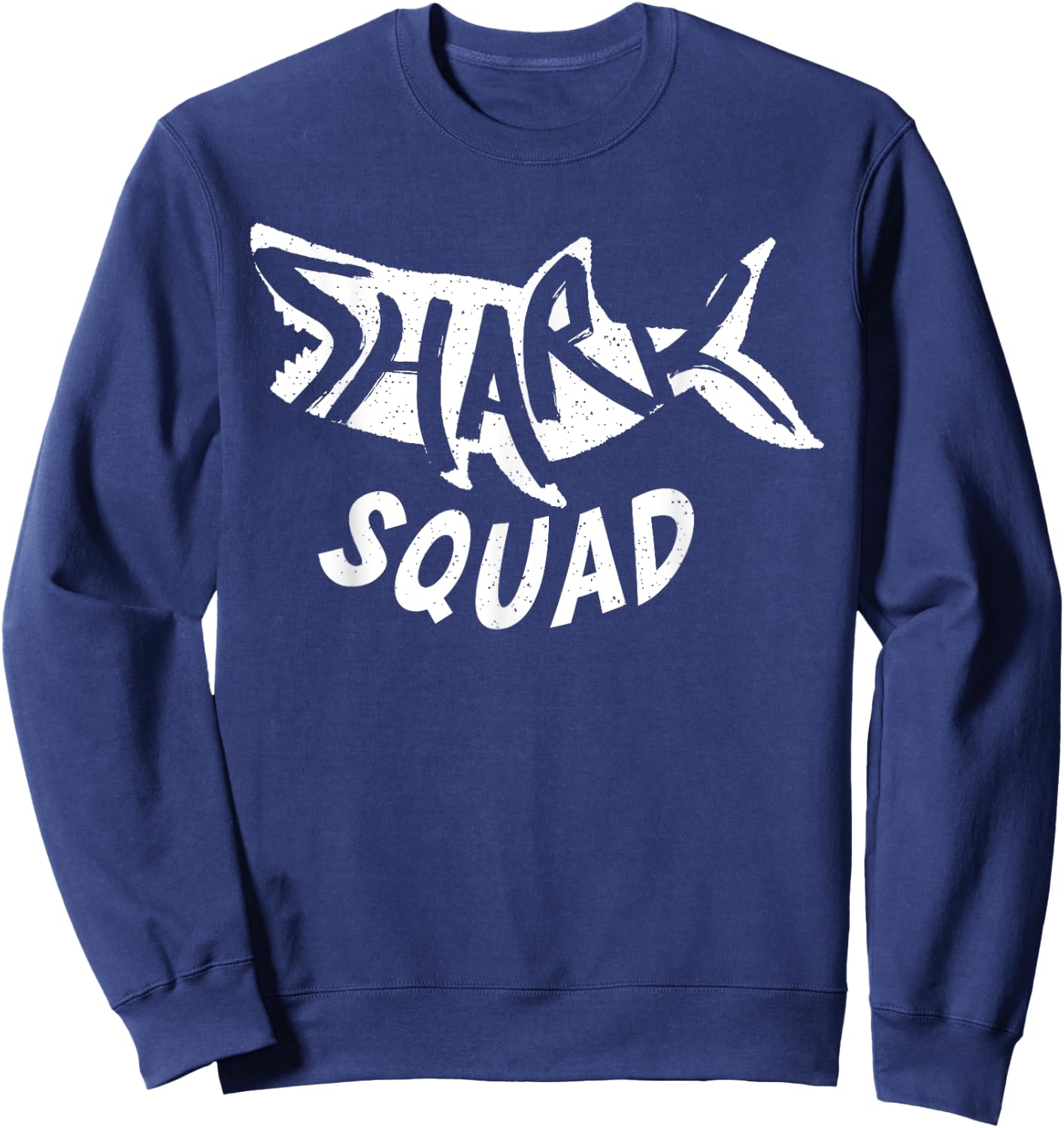 Shark Squad Friends Shark Lover Sweatshirt - Sweatshirt | Navy